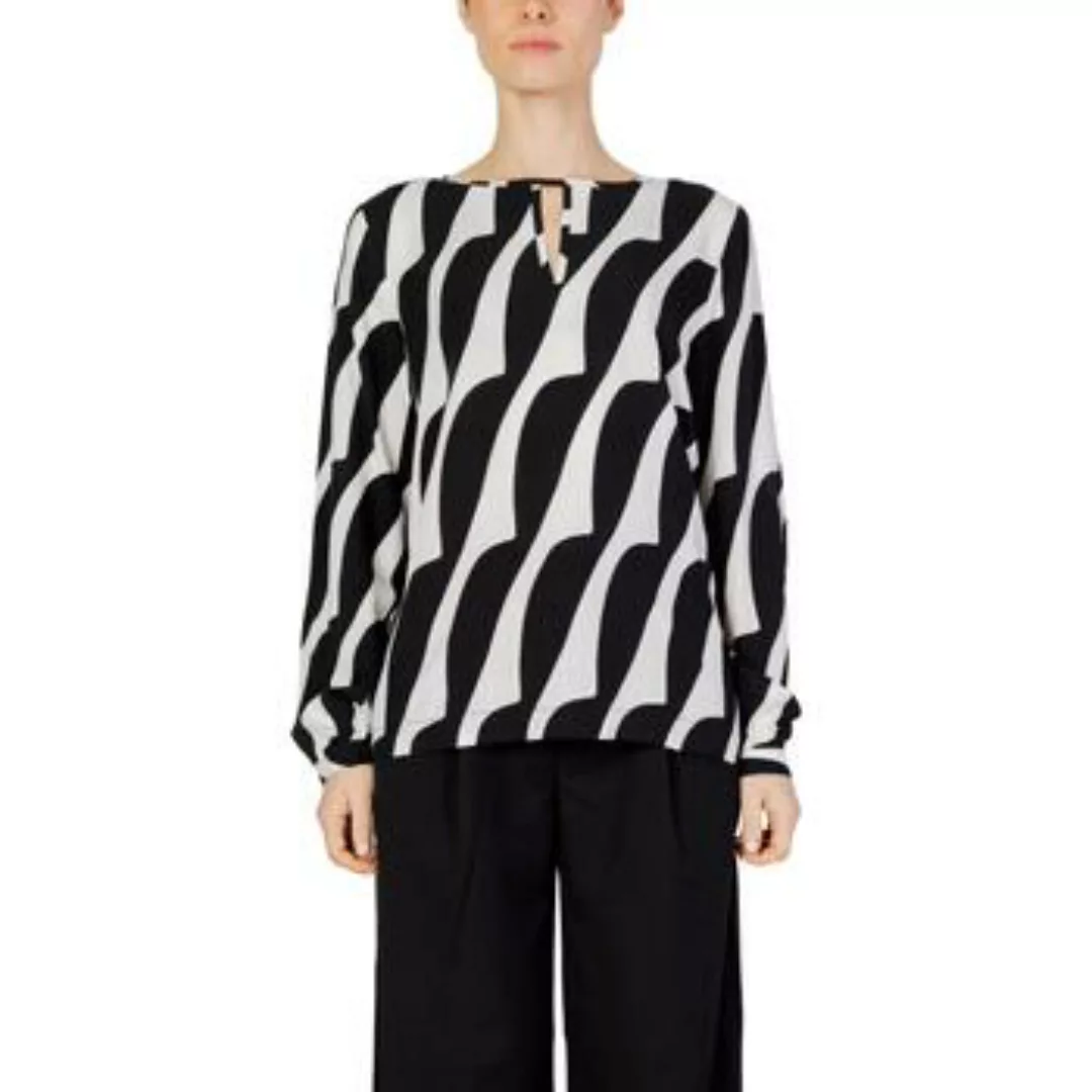 Street One  Blusen Printed roundneck blouse w tea 344437 günstig online kaufen