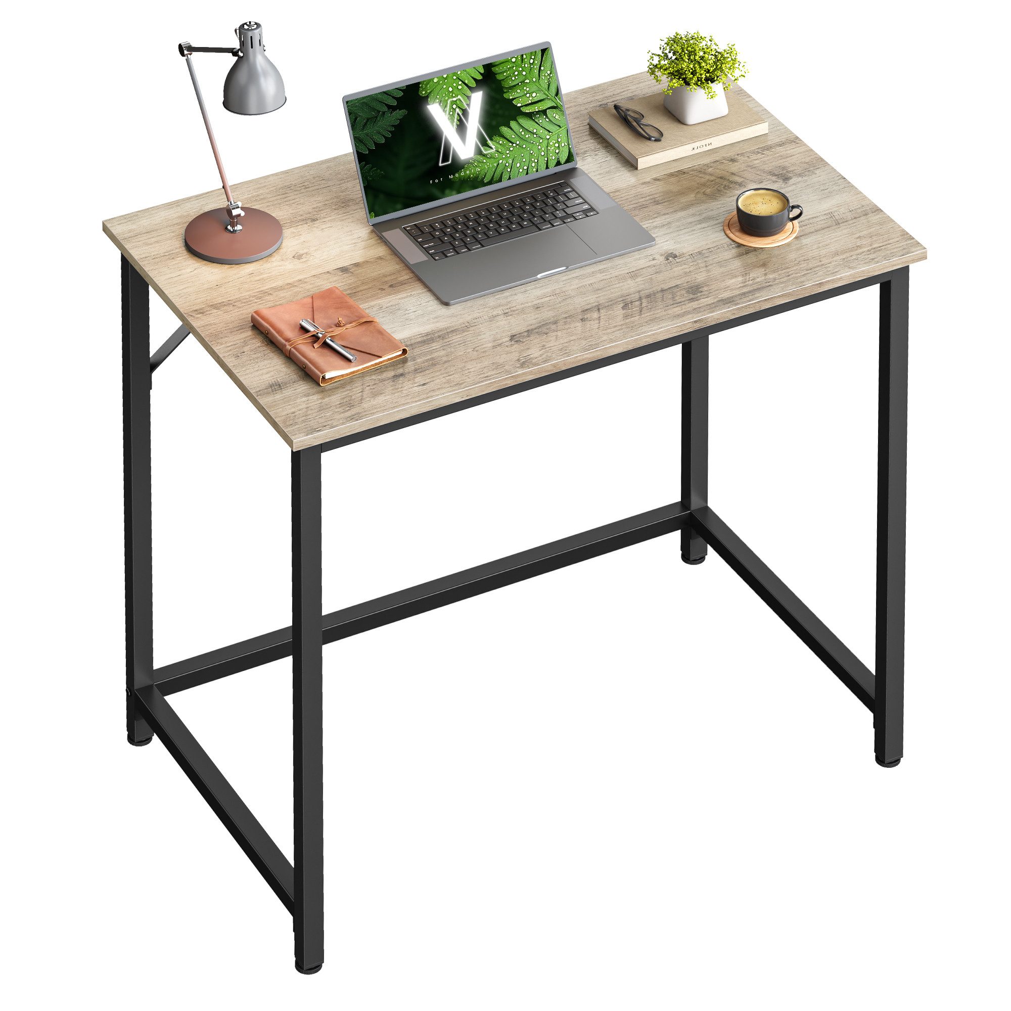 VASAGLE Schreibtisch Computertisch, Bürotisch, 80/100/120/140/160 cm, günstig online kaufen