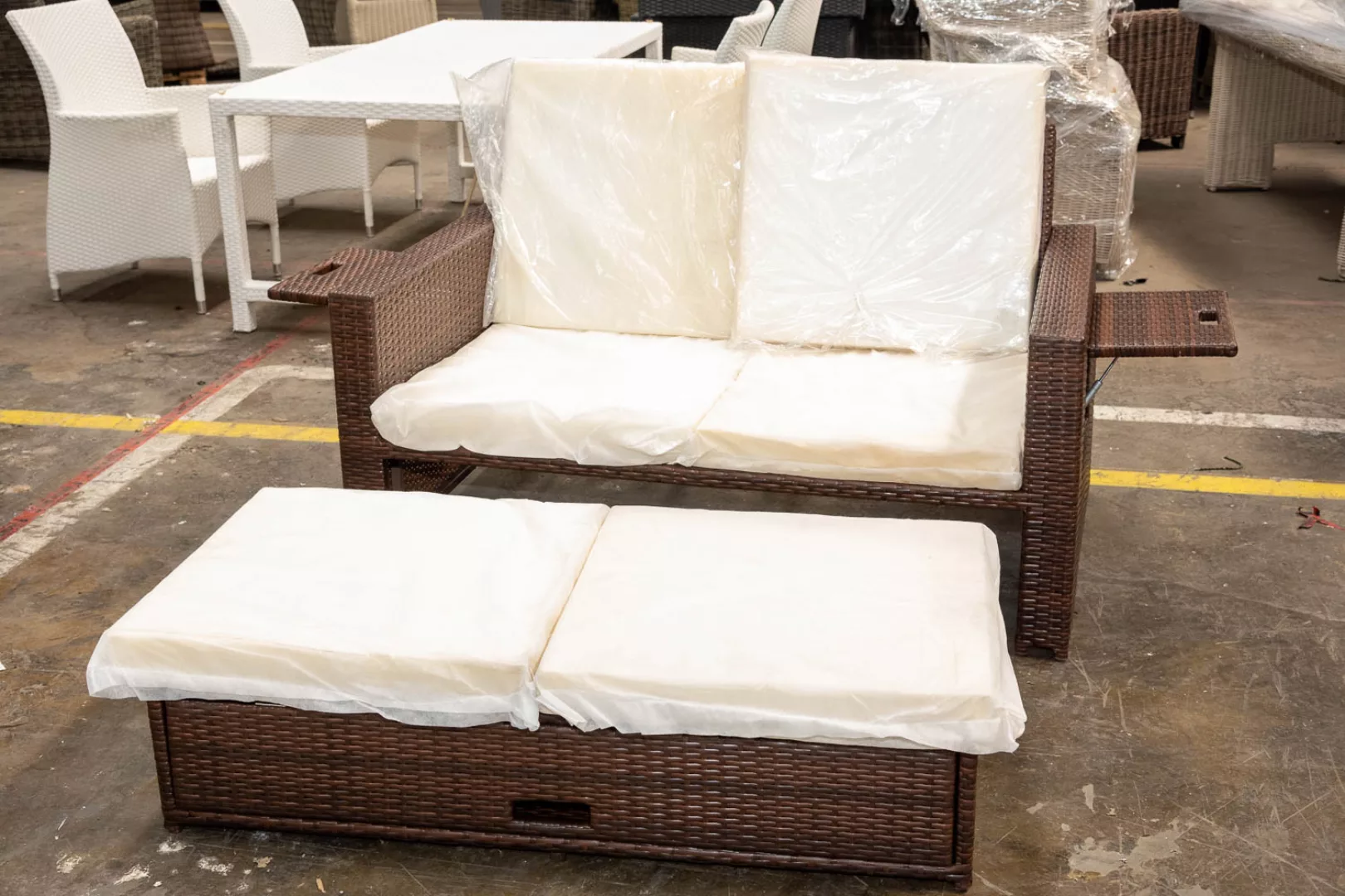 #HBM 2737: Sofa Anconca-braun-meliert günstig online kaufen