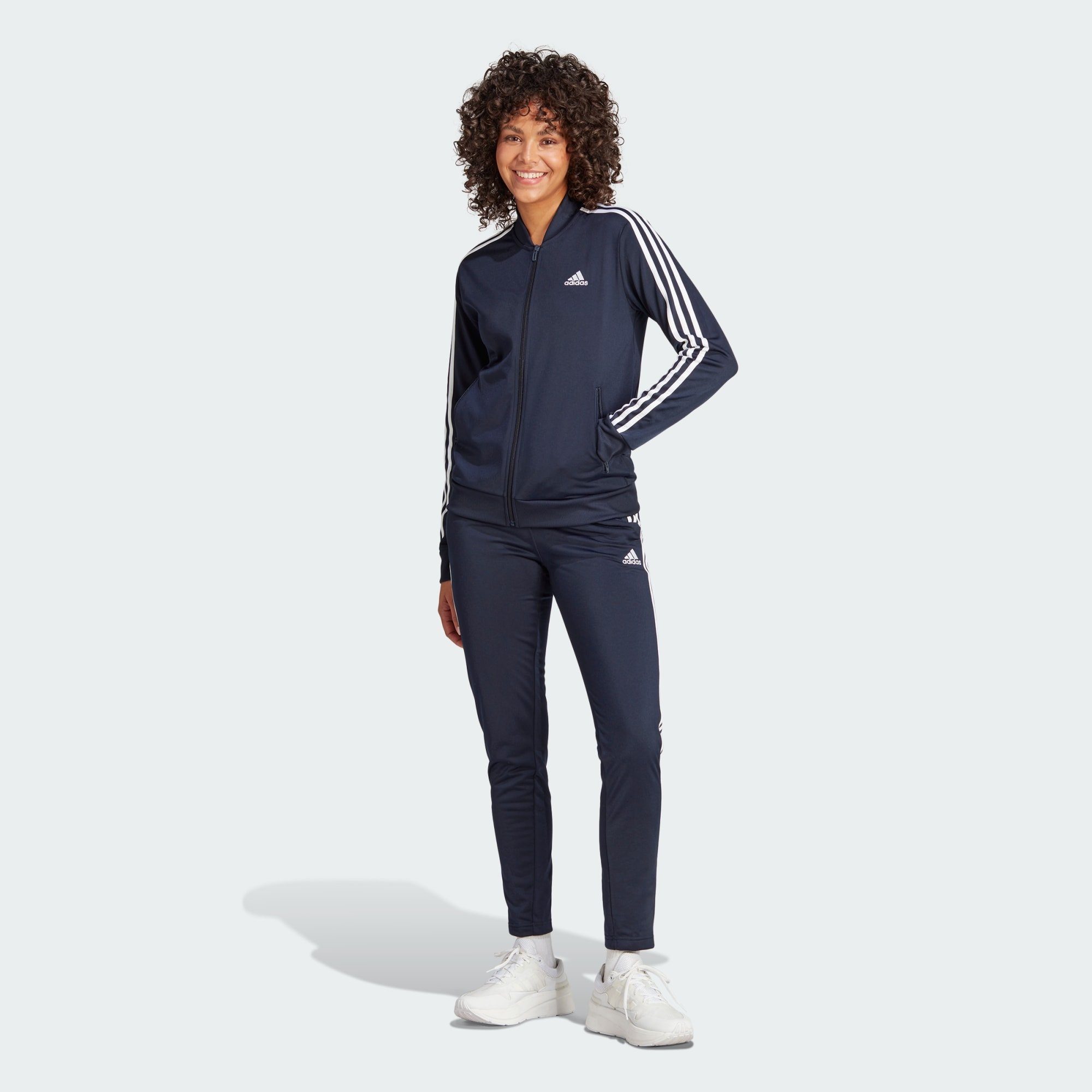 adidas Sportswear Trainingsanzug ESSENTIALS 3-STREIFEN TRAININGSANZUG günstig online kaufen