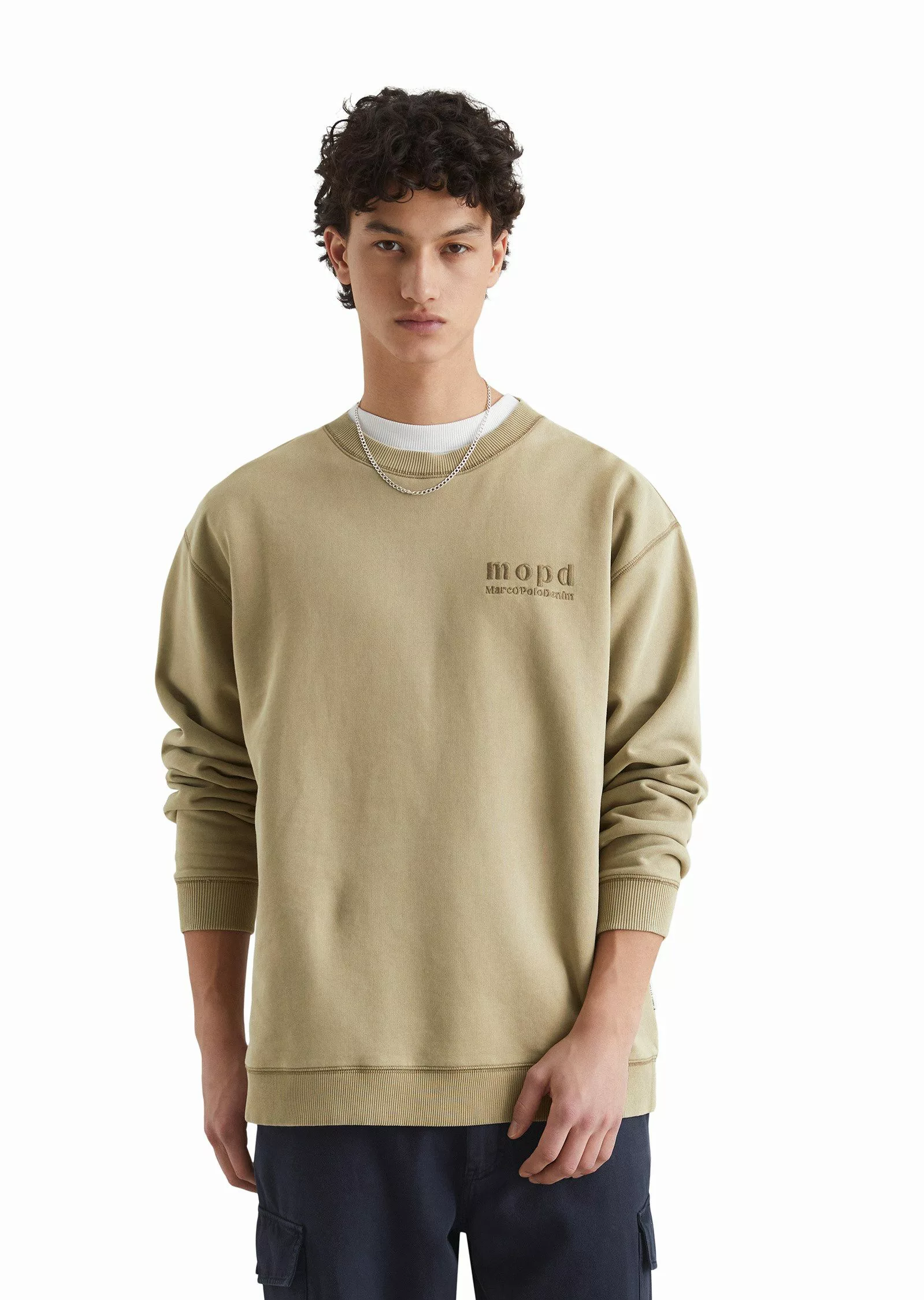 Marc O'Polo DENIM Sweatshirt aus reiner günstig online kaufen
