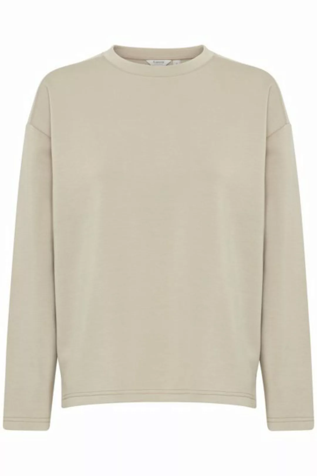 b.young Longpullover Pullover Regular Fit Rundhals Langarm 7861 in Sand günstig online kaufen