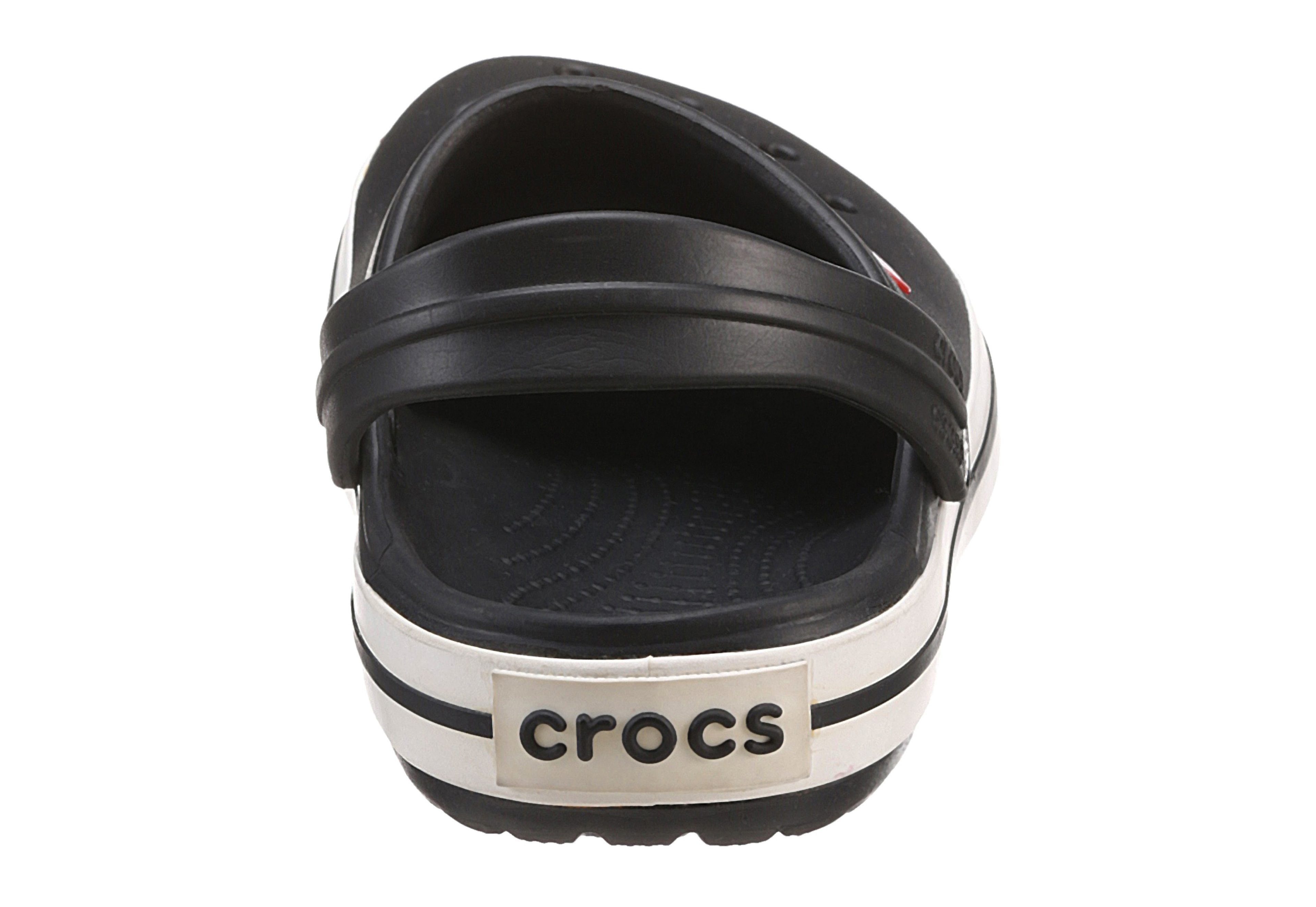 Crocs Sandale Crocband Clog navyblau/weiss/rot - günstig online kaufen
