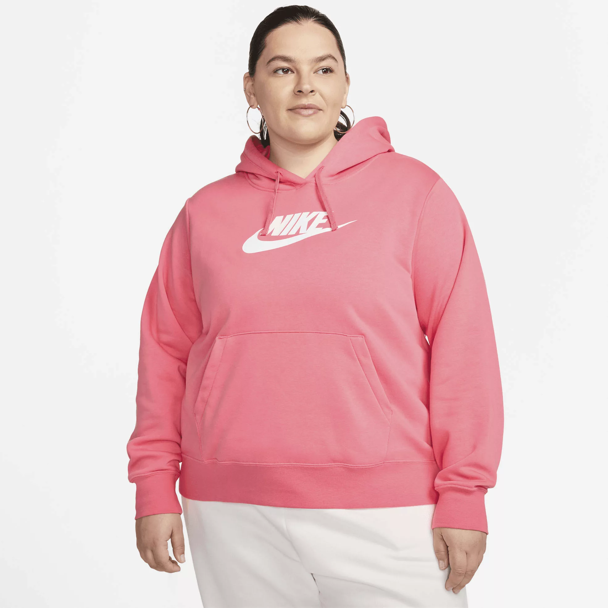 Nike Sportswear Kapuzensweatshirt Club Fleece Women's Pullover Hoodie (Plus günstig online kaufen