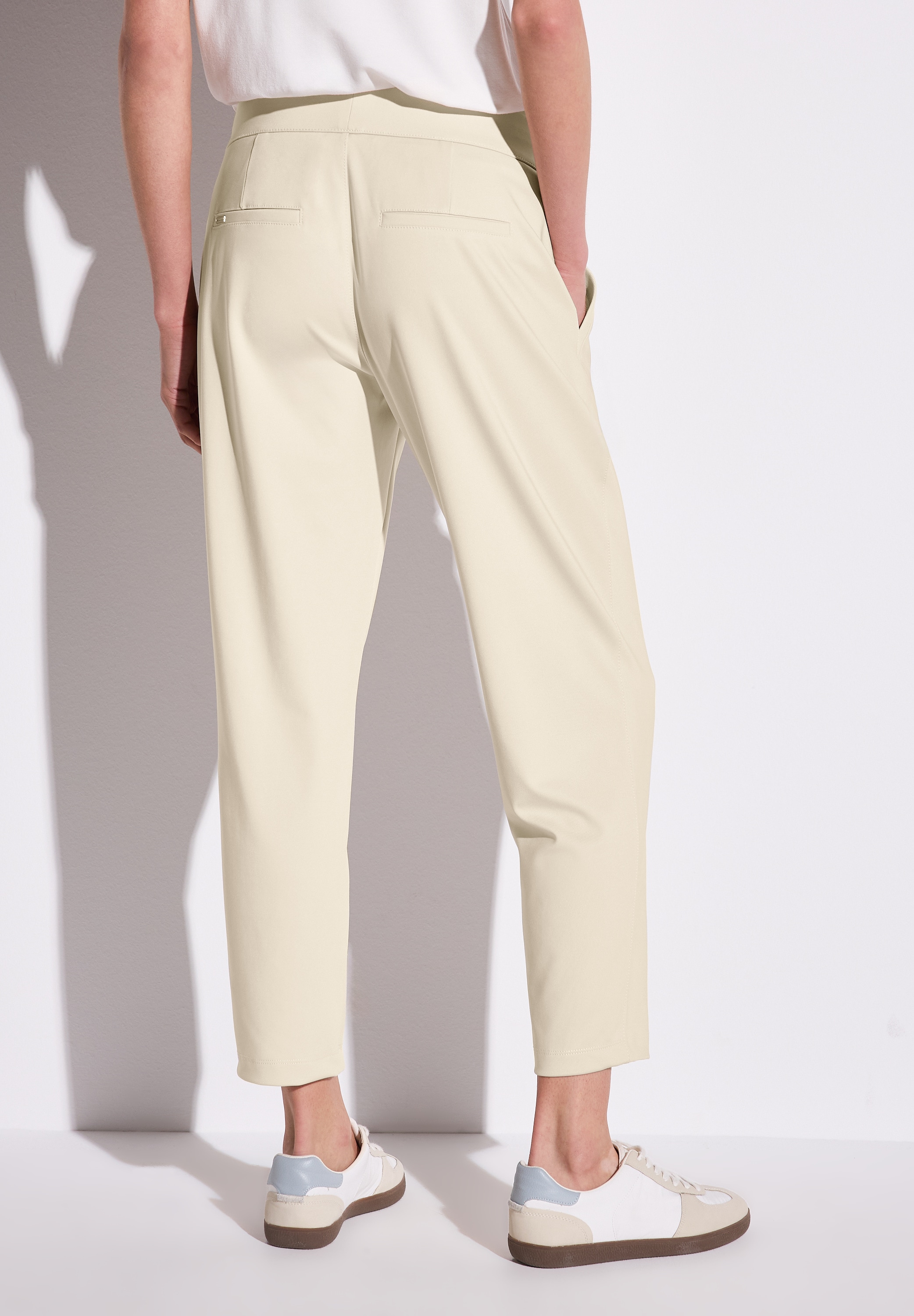 STREET ONE Stoffhose "Style Bonny", Sommerhose mit Tunnelzug am Bund günstig online kaufen