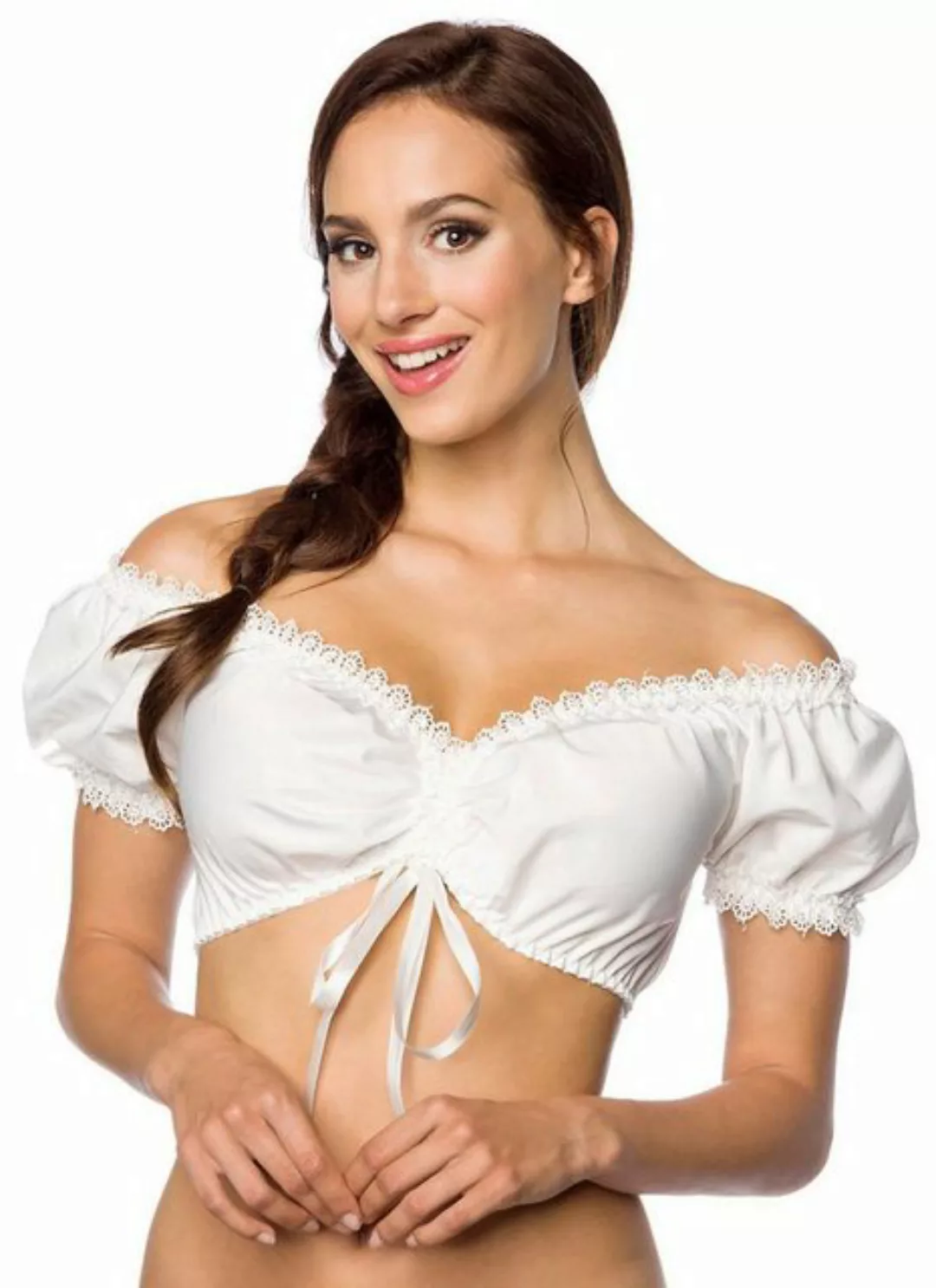 Dirndline Dirndlbluse schulterfreie Dirndlbluse Dirndl-Bluse Oktoberfest Tr günstig online kaufen