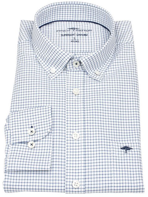 FYNCH-HATTON Karohemd Button-Down-Kragen günstig online kaufen