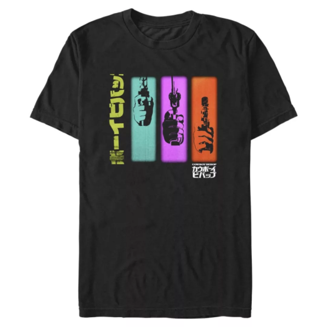 Netflix - Cowboy Bebop - Logo Colorful Sequence - Männer T-Shirt günstig online kaufen