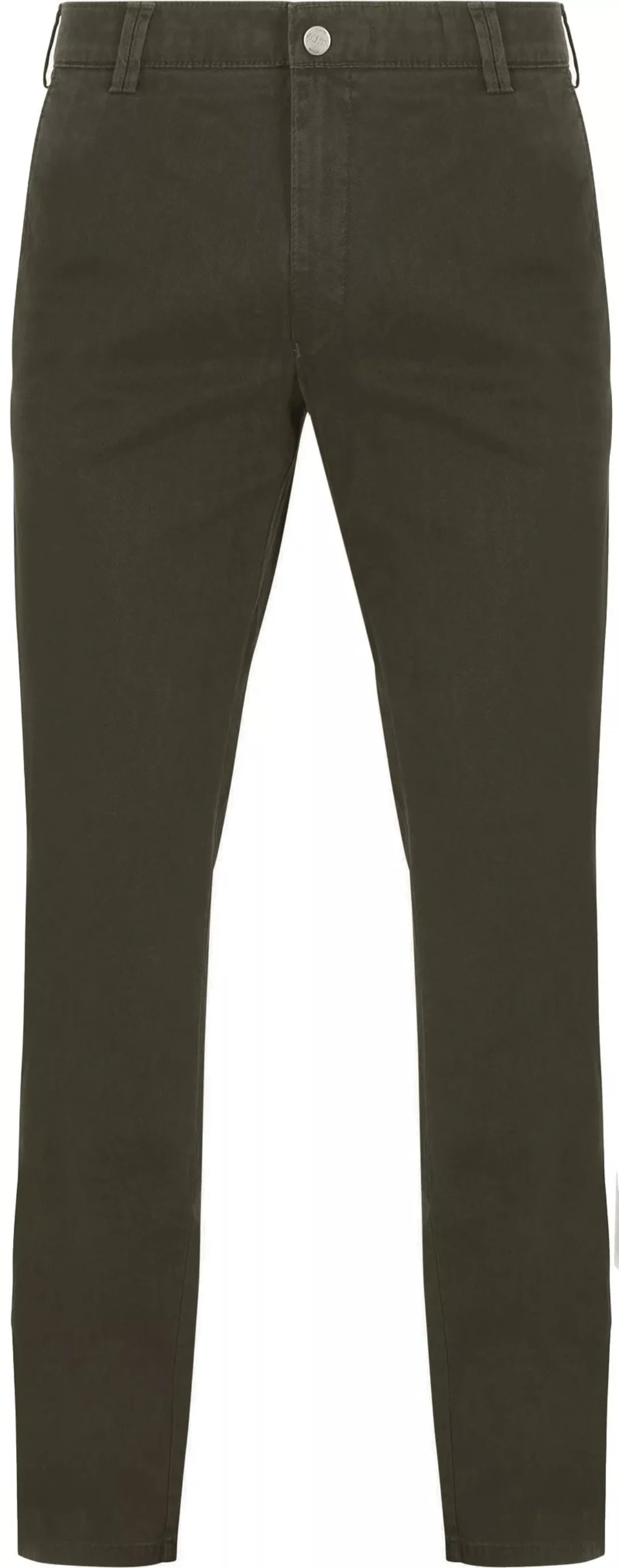 Meyer Chino Bonn Twill Olivgrün - Größe 25 günstig online kaufen