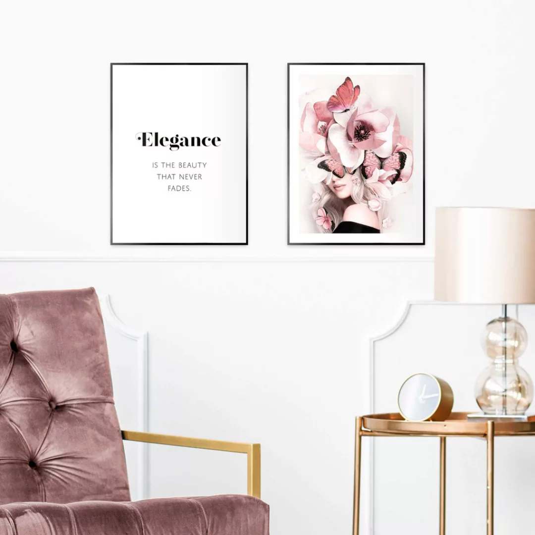 Reinders Poster "Flower Elegance" günstig online kaufen