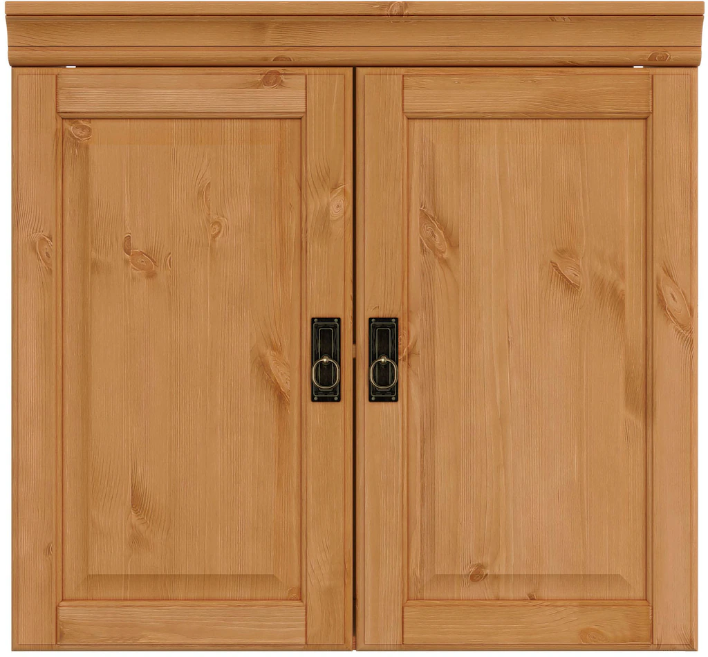 Home affaire Hängeschrank "Rügen", Breite 80 cm, Kiefer massiv, 2 Türen, 1 günstig online kaufen