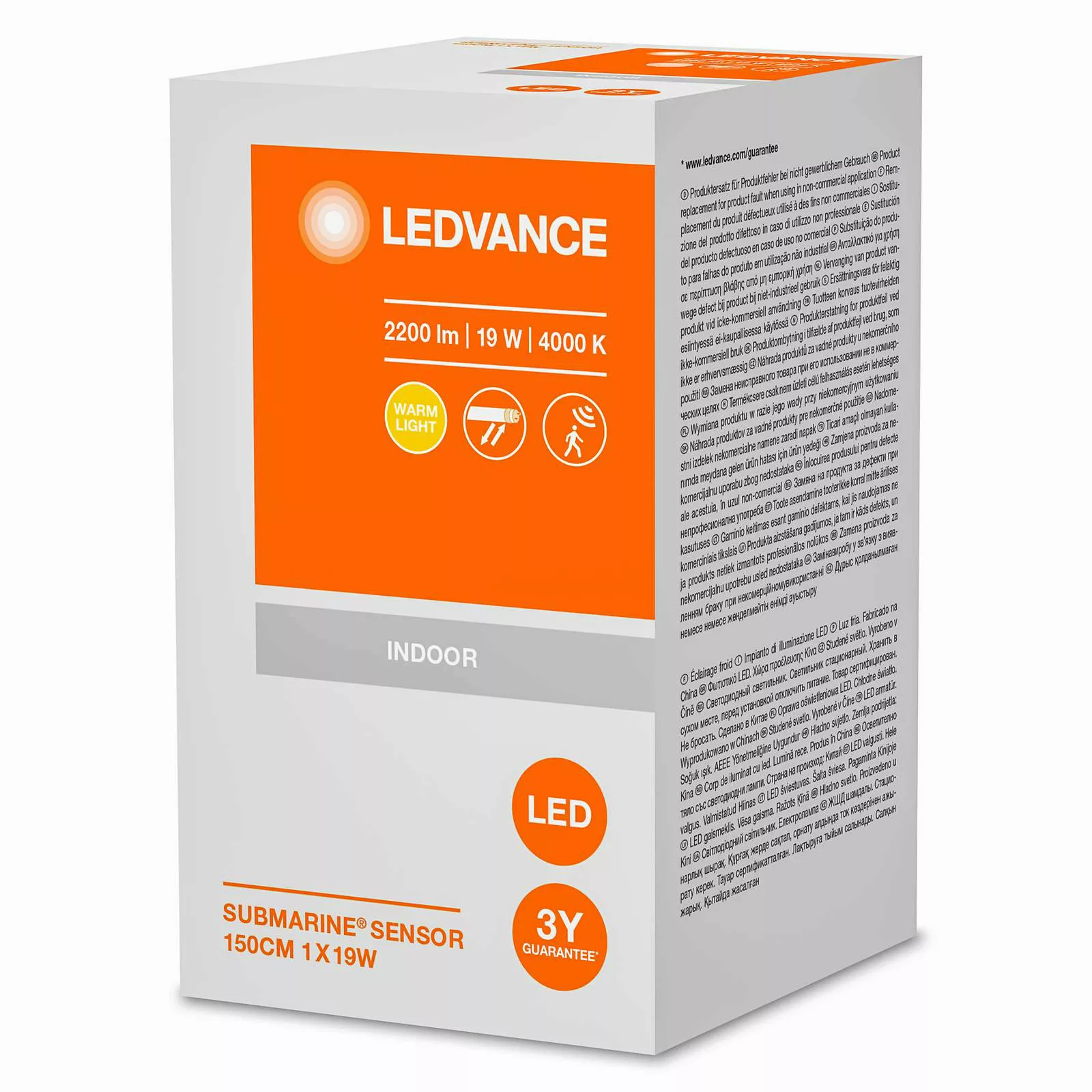 LEDVANCE Submarine Sensor LED-Deckenleuchte 156 cm günstig online kaufen