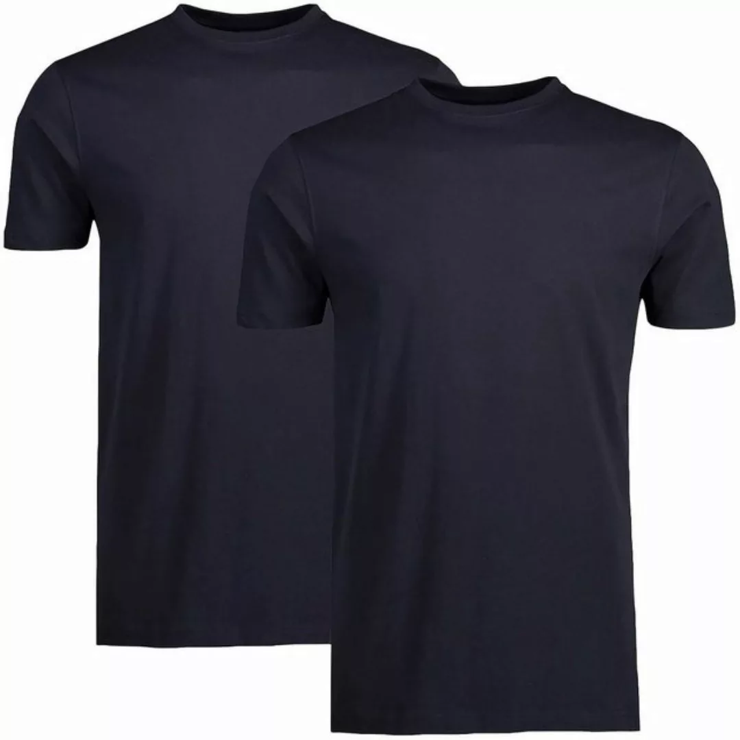 LERROS T-Shirt "LERROS Doppelpack T-Shirt Rundhals in Premium Baumwollquali günstig online kaufen