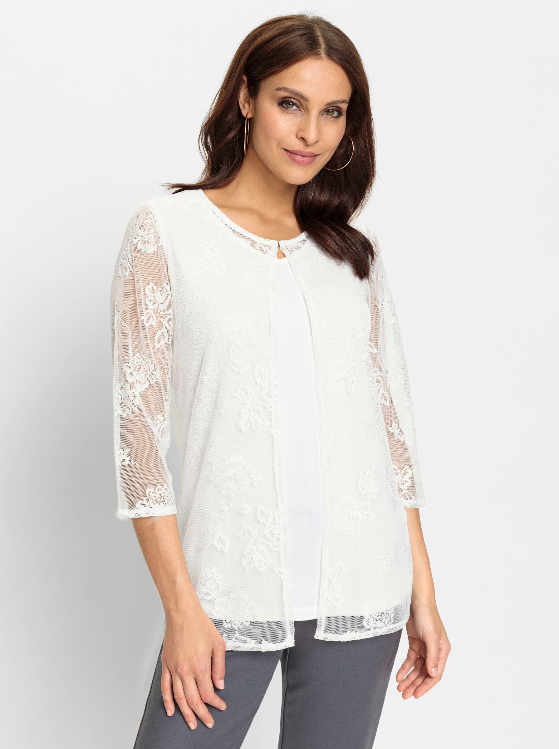 Lady 2-in-1-Shirt "2-in-1-Shirt", (1 tlg.) günstig online kaufen