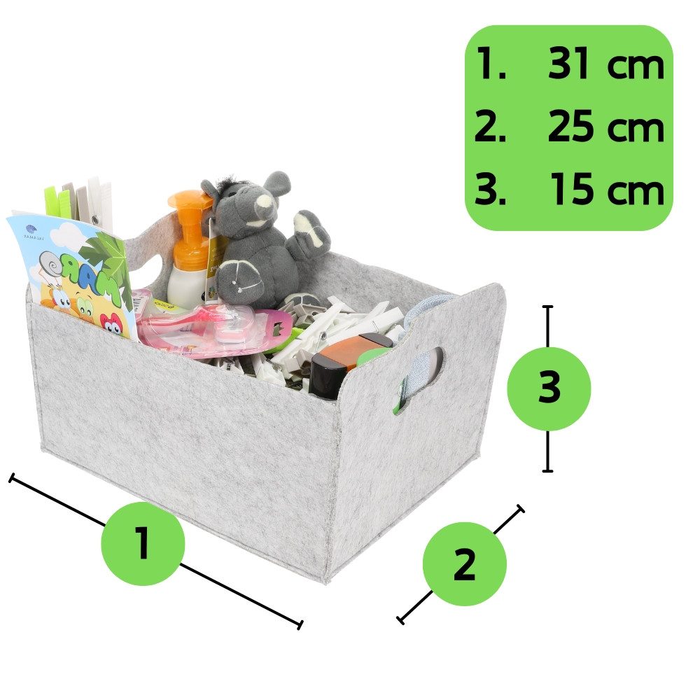GarPet Aufbewahrungsbox 4x Aufbewahrungsbox faltbar Stoff günstig online kaufen