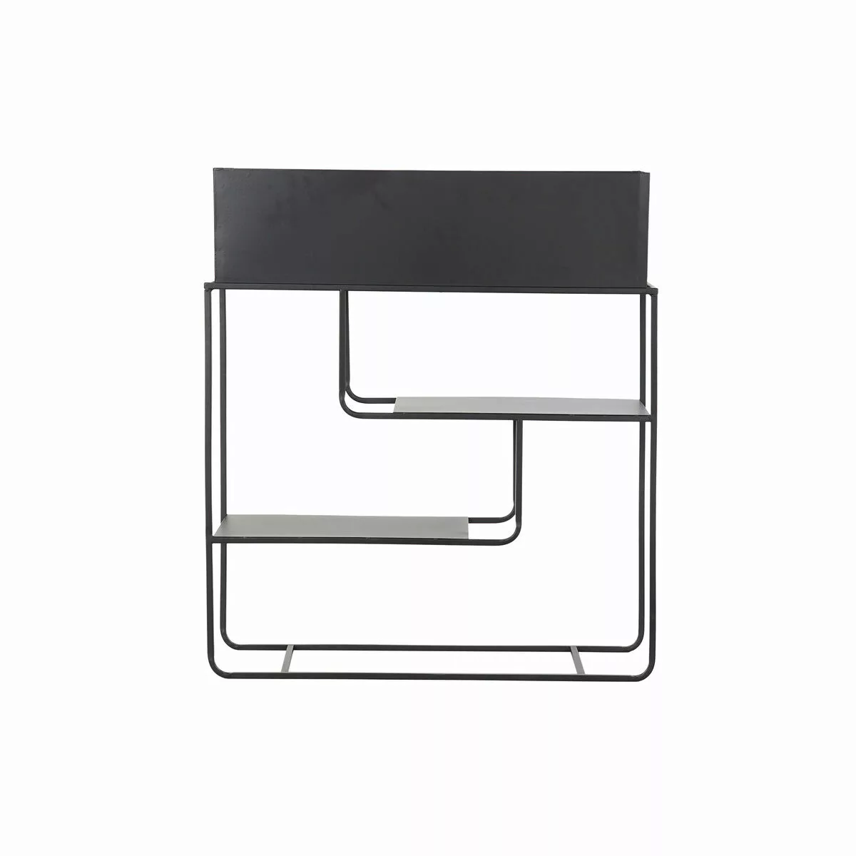 Blumentopf Dkd Home Decor Schwarz Metall (70 X 22,5 X 80 Cm) günstig online kaufen