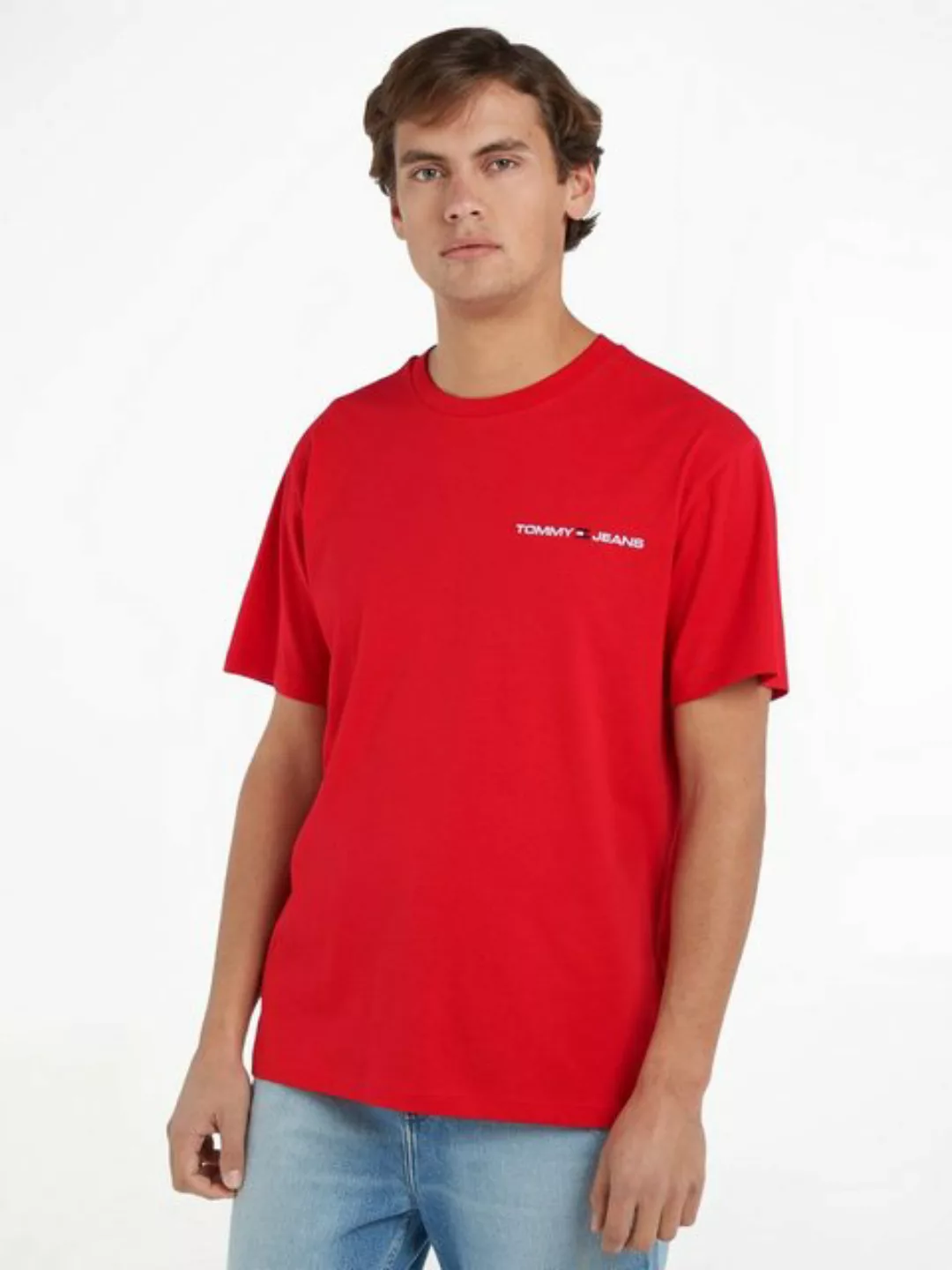 Tommy Jeans T-Shirt TJM CLSC LINEAR CHEST TEE günstig online kaufen