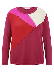 Rundhals-Pullover Emilia Lay rot günstig online kaufen