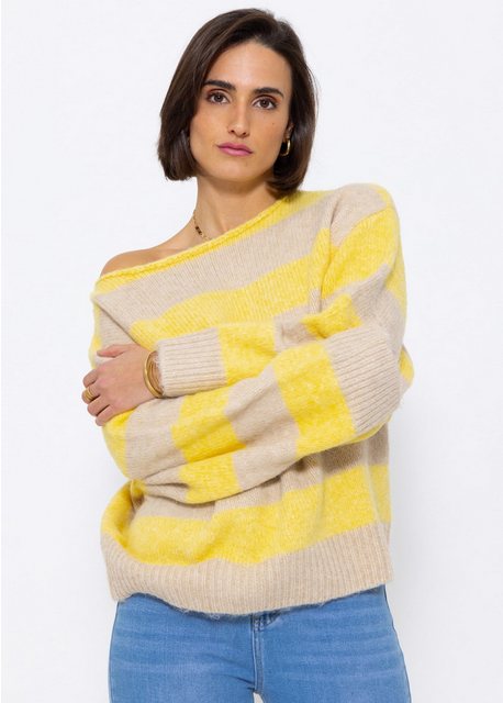 SASSYCLASSY Strickpullover Flauschiger Overisze Pullover Softer Oversize Pu günstig online kaufen