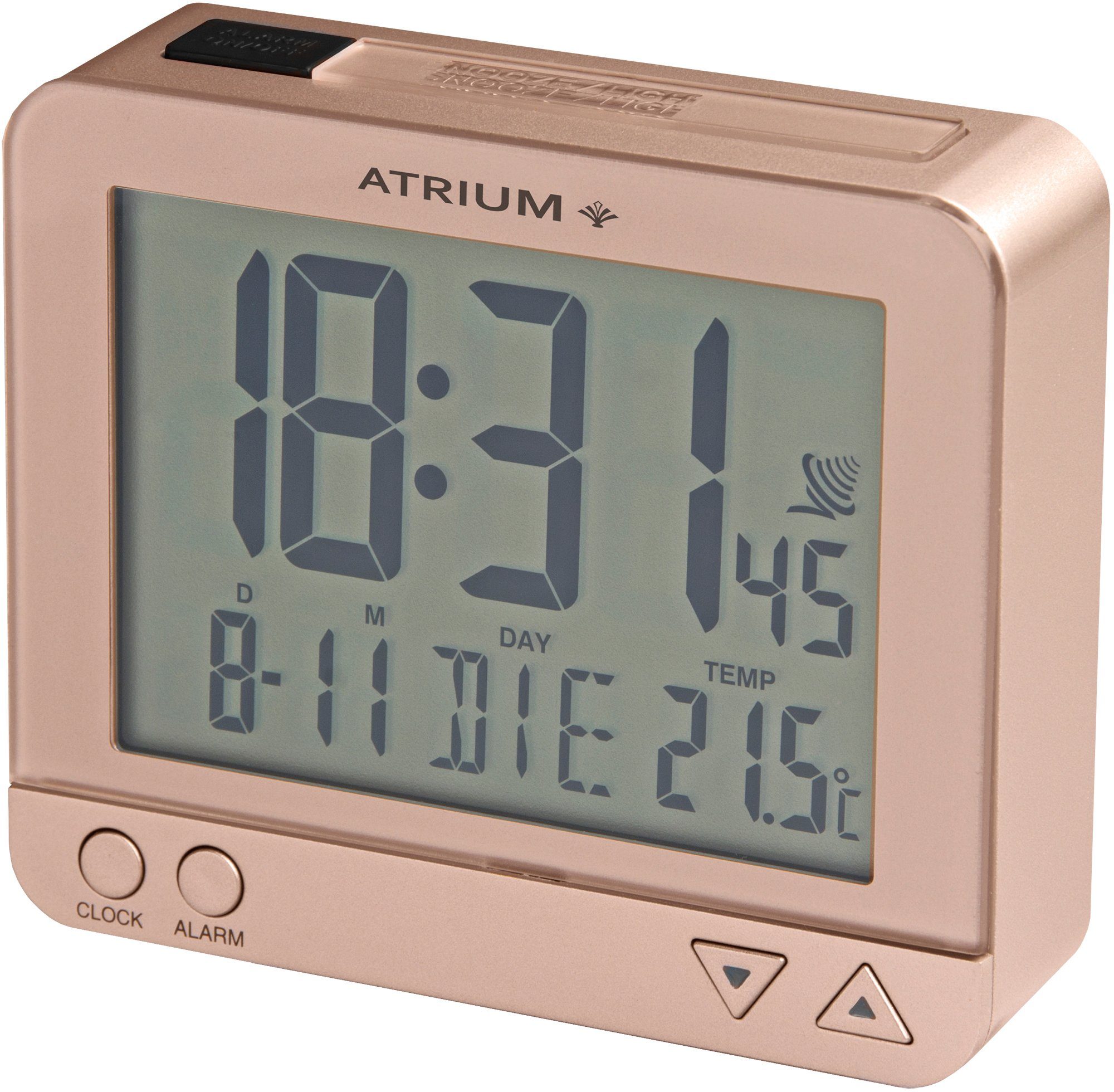 Atrium Funkwecker »A760-17«, Digitalwecker, Quarzwecker, Innentemperatur, S günstig online kaufen