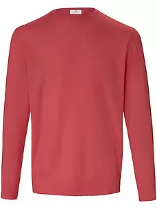 Pullover aus 100% Premium-Kaschmir Peter Hahn Cashmere rot günstig online kaufen