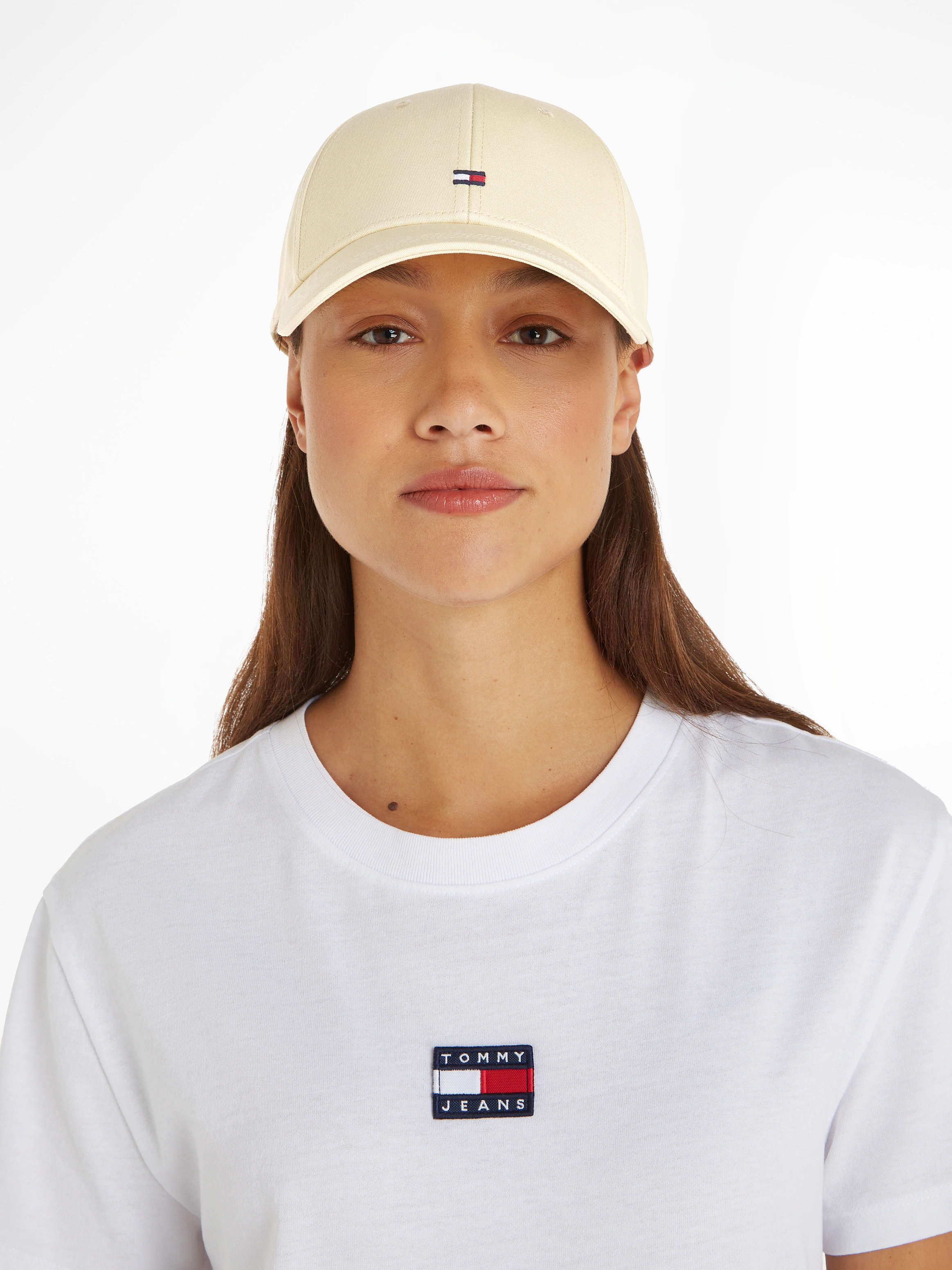 Tommy Hilfiger Baseball Cap "ESSENTIAL FLAG CAP", mit Logostickerei günstig online kaufen