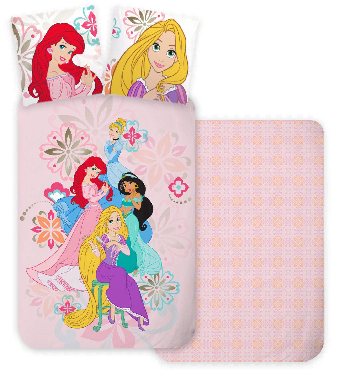 Disney Princess Babybettbezug Prinzessinen Bettwäsche Kopfkissen günstig online kaufen