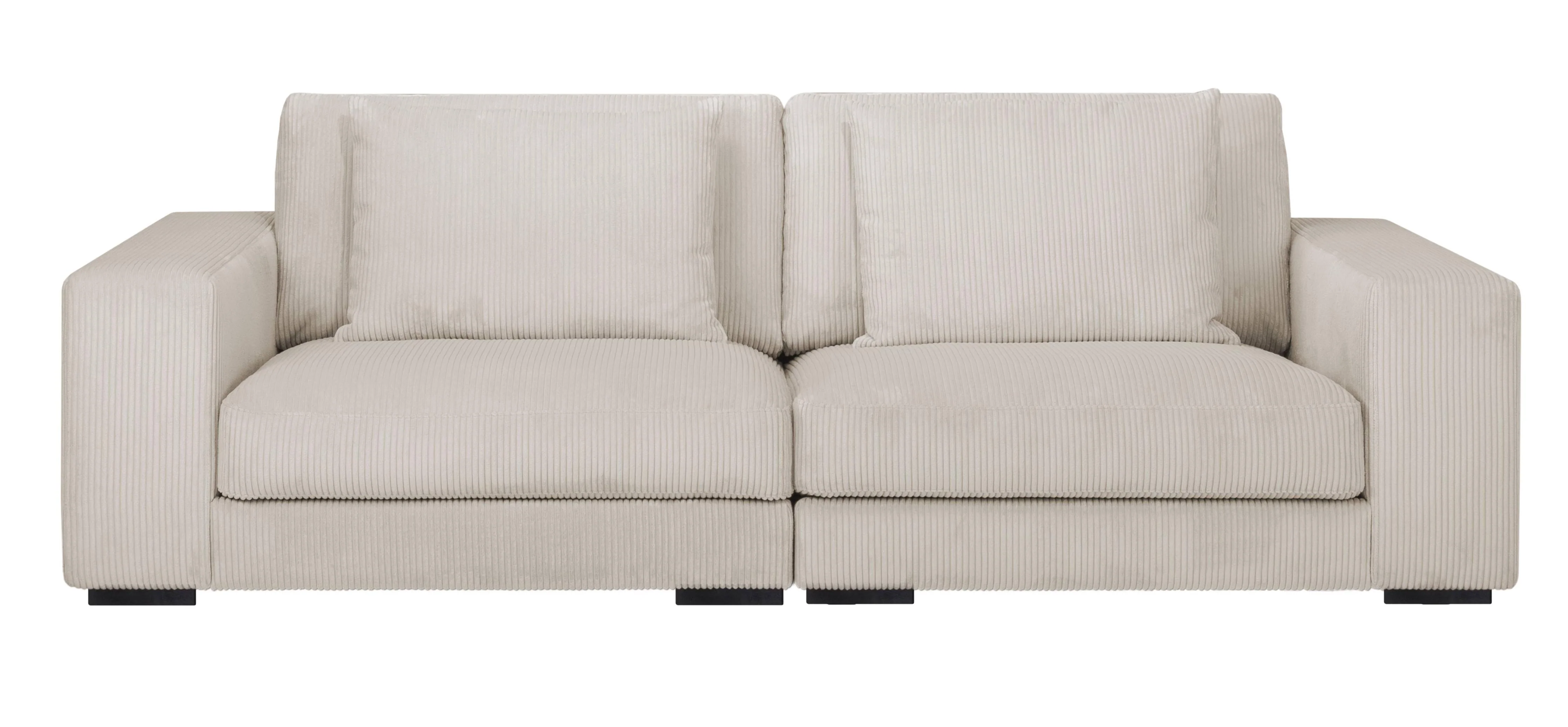 NADUVI Collection | Ecksofa Kayuma Rippenstoff links günstig online kaufen