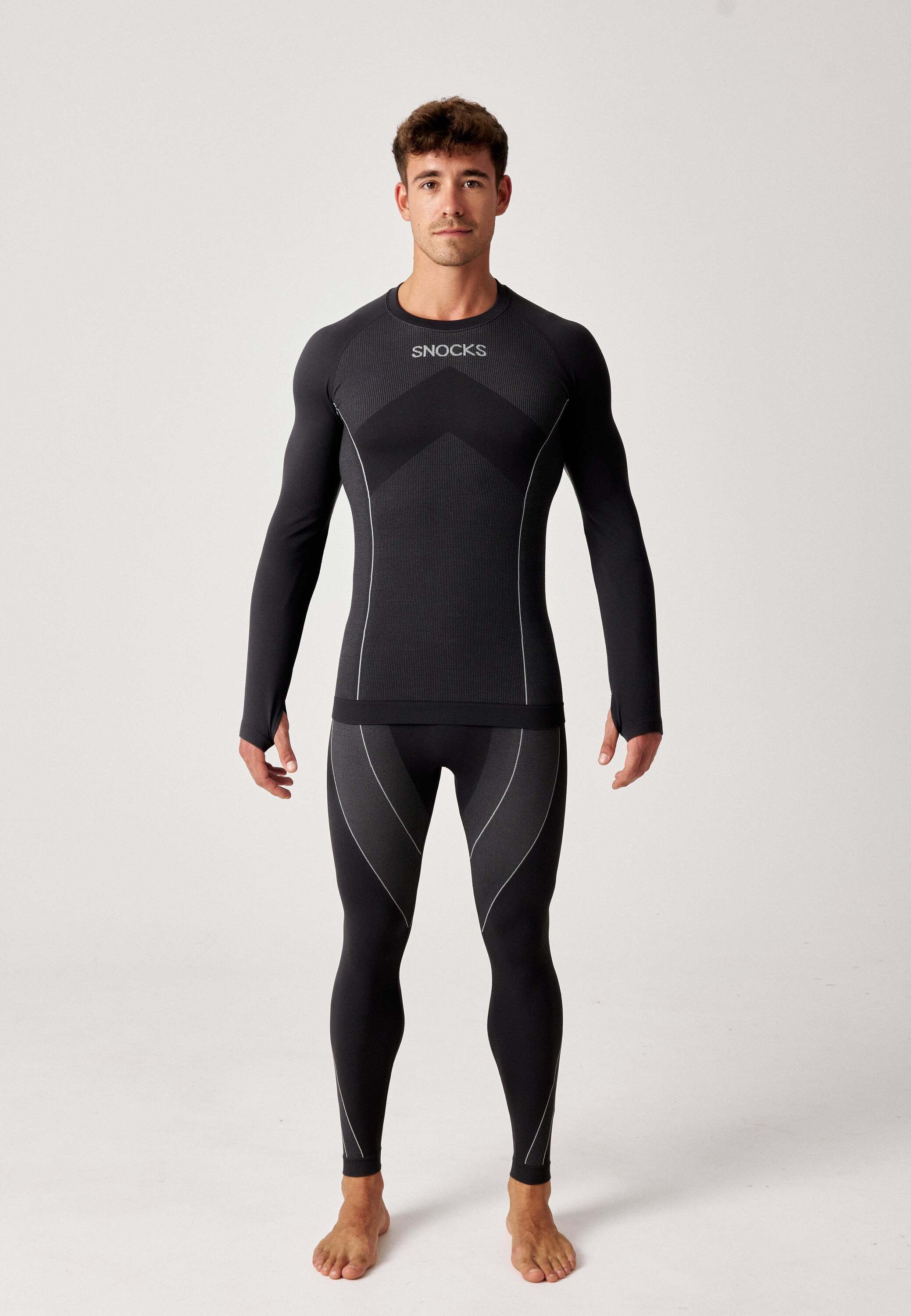 SNOCKS Funktionsleggings Thermohose für Herren (1-tlg) günstig online kaufen
