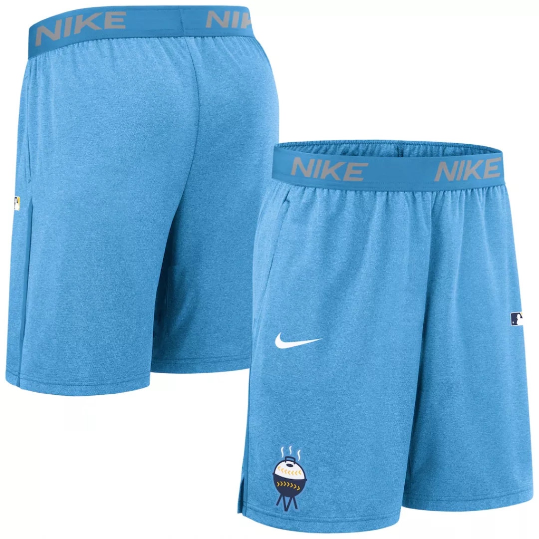 Nike Sporthose "Nike Shorts Milwaukee Brewers Nike City Connect Knit" günstig online kaufen