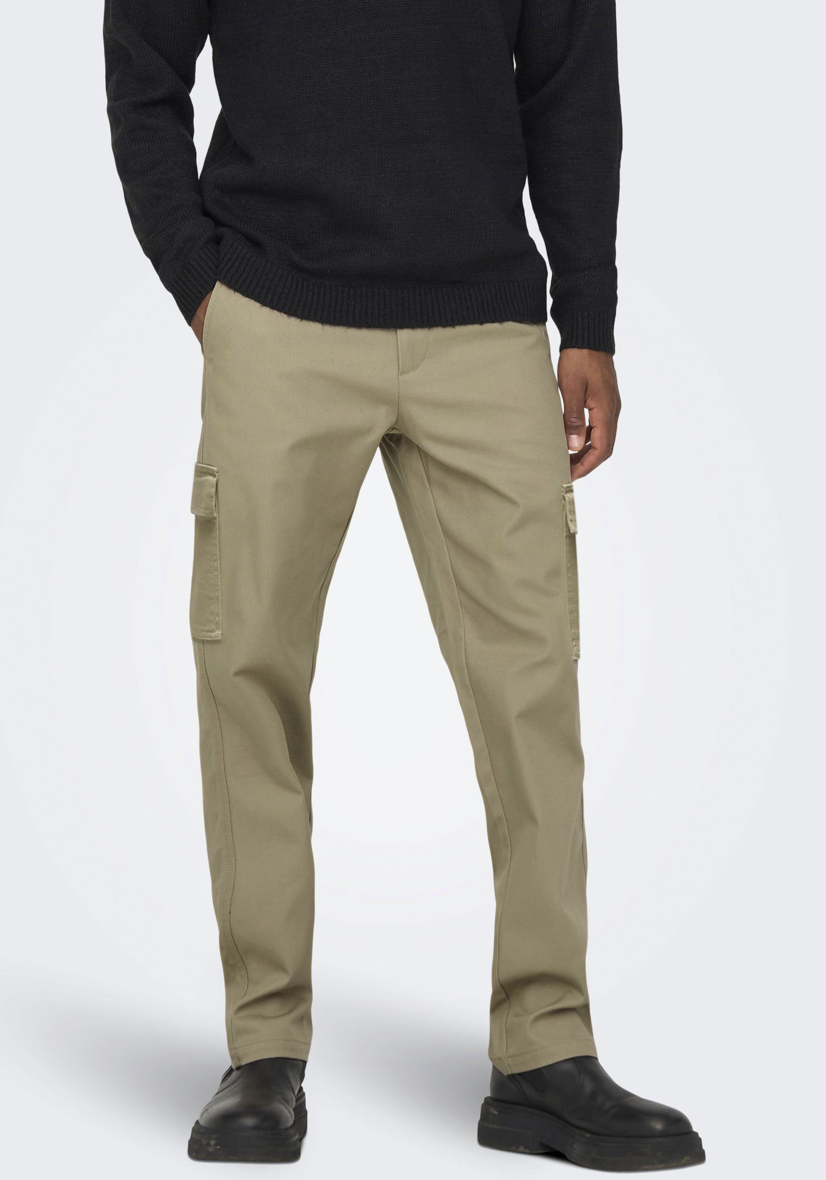 ONLY & SONS Cargohose "ONSEDGE-ED CARGO LOOSE PANT" günstig online kaufen