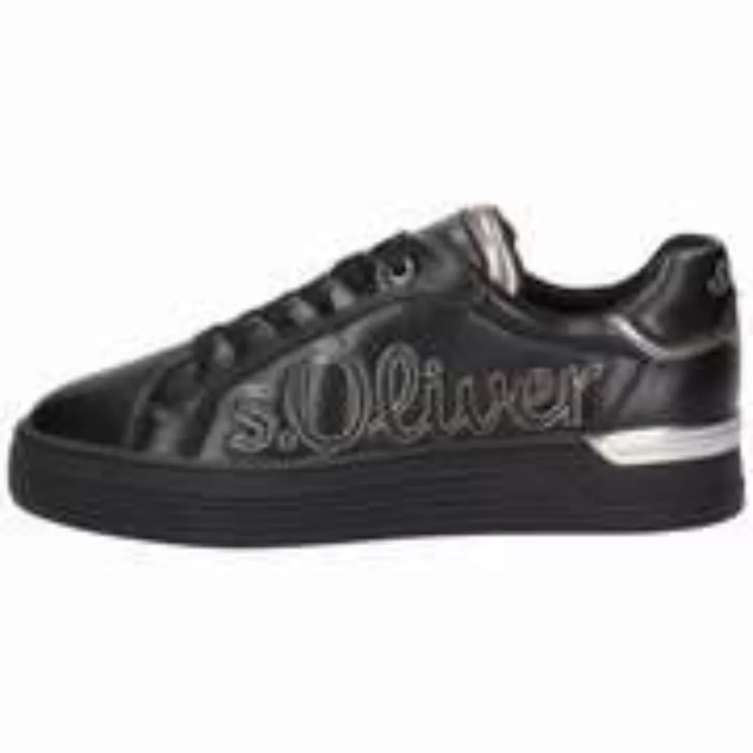 s.Oliver Plateau Sneaker Damen schwarz günstig online kaufen