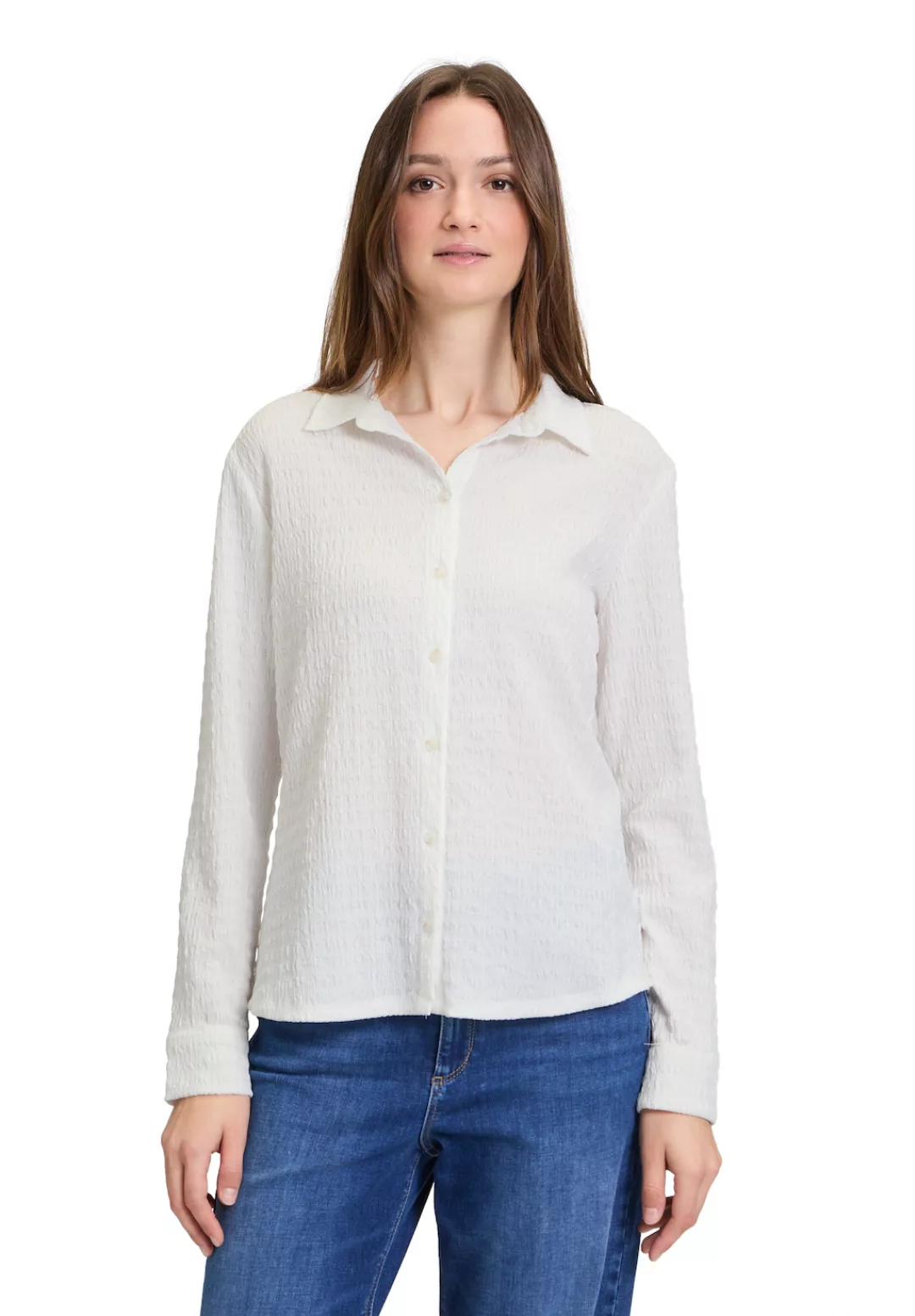 Betty&Co Shirtbluse "Betty & Co Blusenshirt mit Kragen" günstig online kaufen