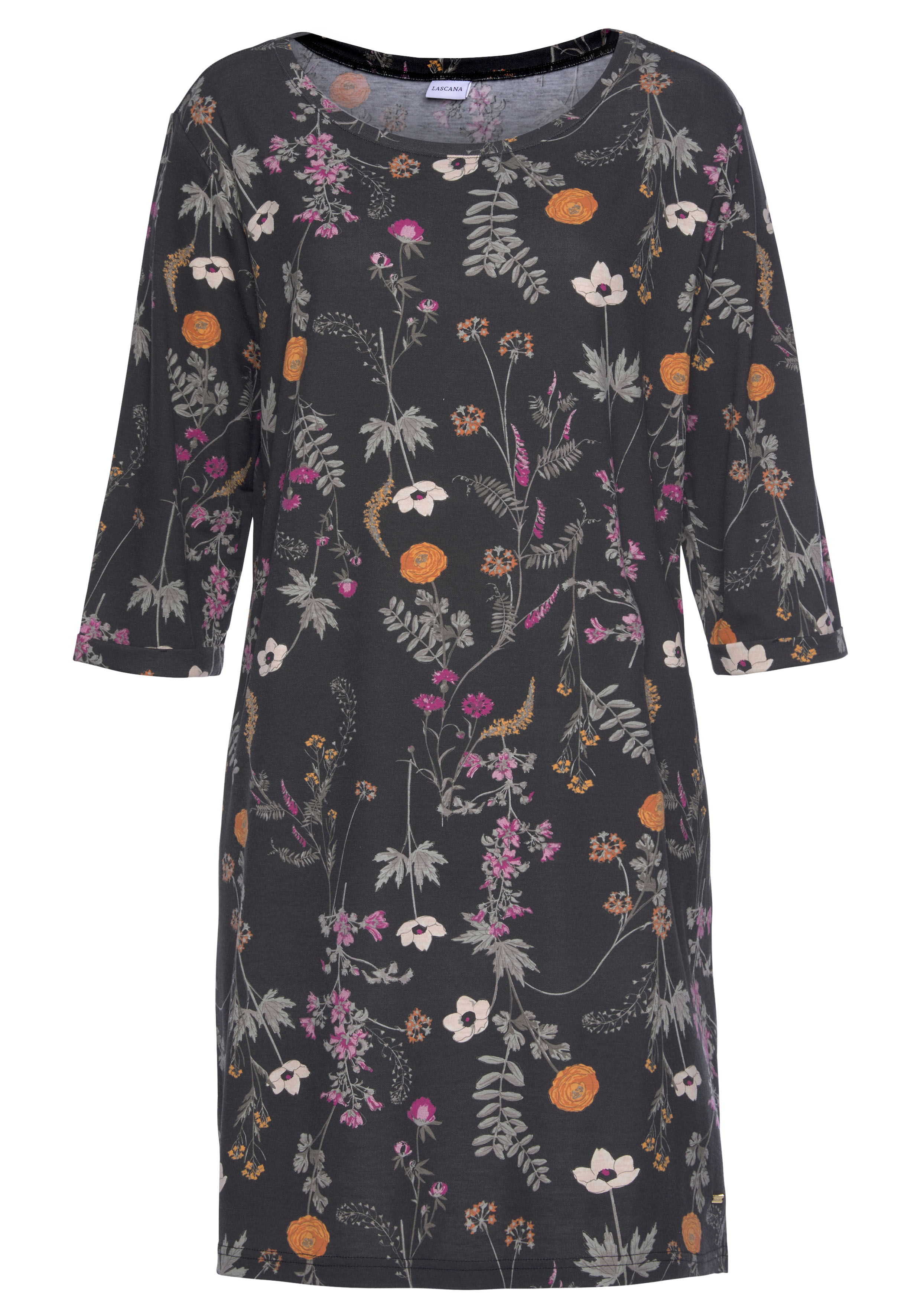 LASCANA Nachthemd, mit Wildblumen Muster günstig online kaufen