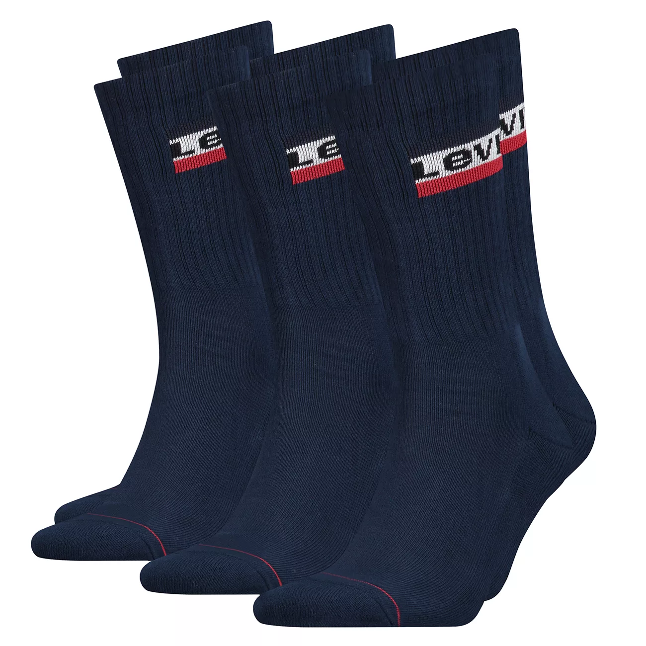 Levi's Unisex Socken Regular Cut 120SF SPRT LT 3er Pack günstig online kaufen