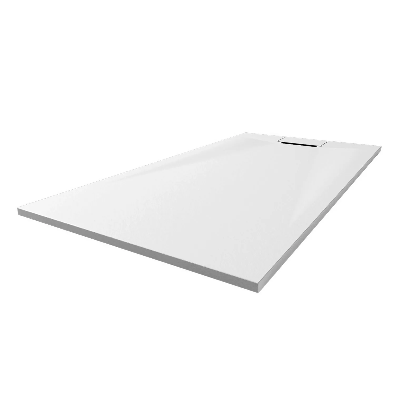 Breuer Duschwanne LiteLine Rechteck Mineralguss Weiß 60 cm x 80 cm x 120 cm günstig online kaufen