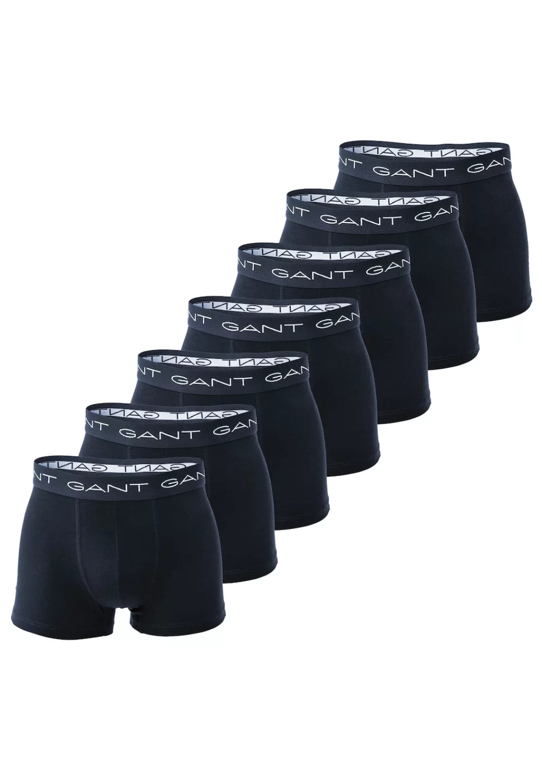 Gant Boxershorts "TRUNK 7-PACK", (Packung, 7 St., 7), mit elastischem Logob günstig online kaufen