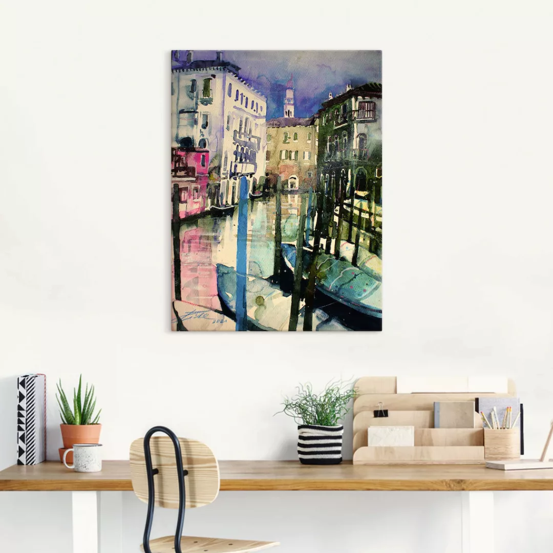 Artland Wandbild "Venedig, Fondamenta Malcanton", Venedig, (1 St.), als Alu günstig online kaufen