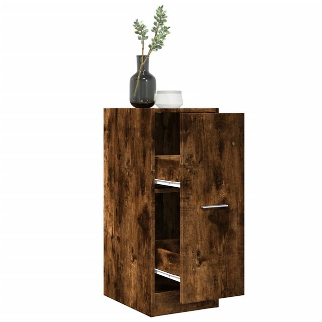 vidaXL Aktenschrank Apothekerschrank Räuchereiche 30x41x77,5 cm Spanplatte günstig online kaufen