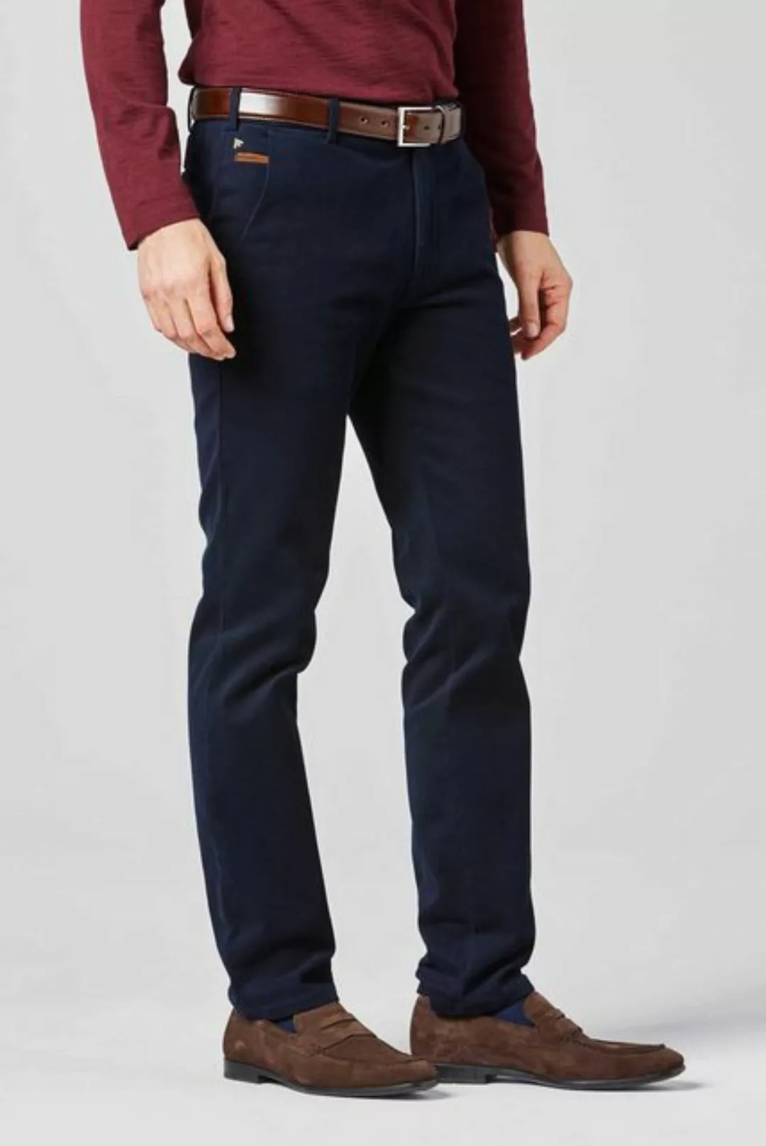 MEYER Chinohose Bonn Super-Stretch Winter Twill günstig online kaufen