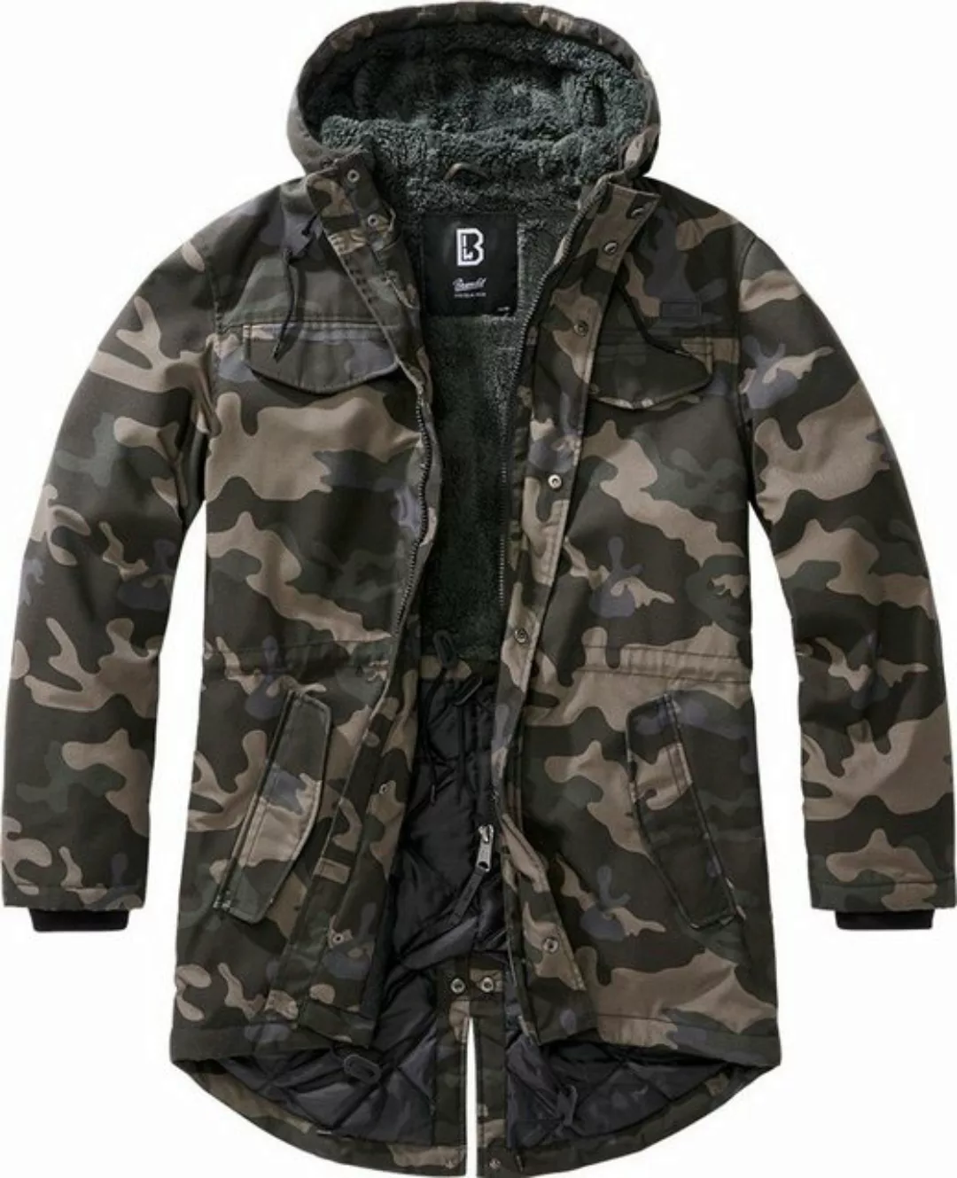 Brandit Kurzjacke Marsh Lake Teddyparka günstig online kaufen