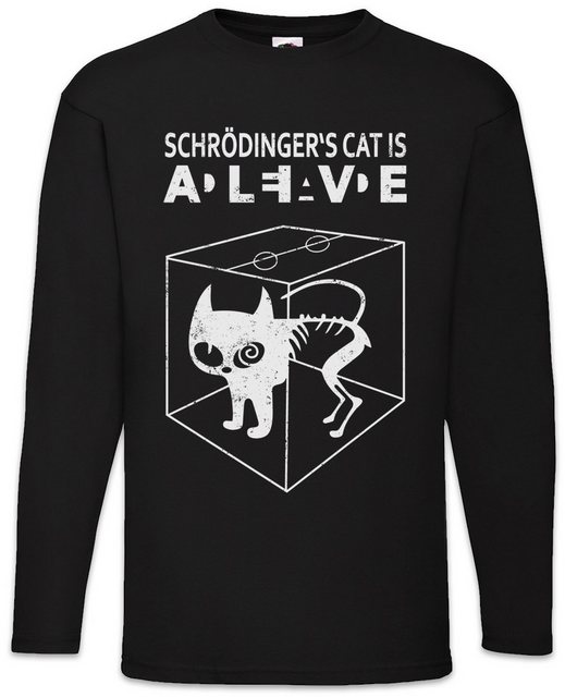 Urban Backwoods Langarmshirt Schrödinger's Cat Is Alive Dead II Langarm T-S günstig online kaufen