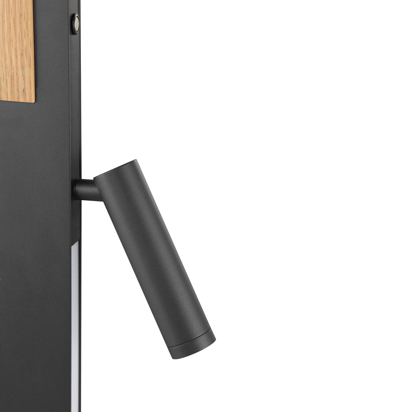 LED-Stehleuchte Streamline, Höhe 145 cm, schwarz, Leselicht günstig online kaufen