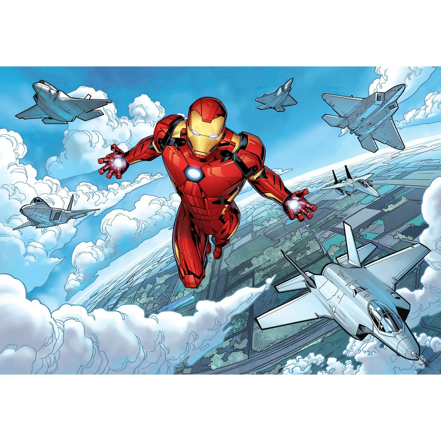 Komar Vliestapete »Iron Man Flight« günstig online kaufen