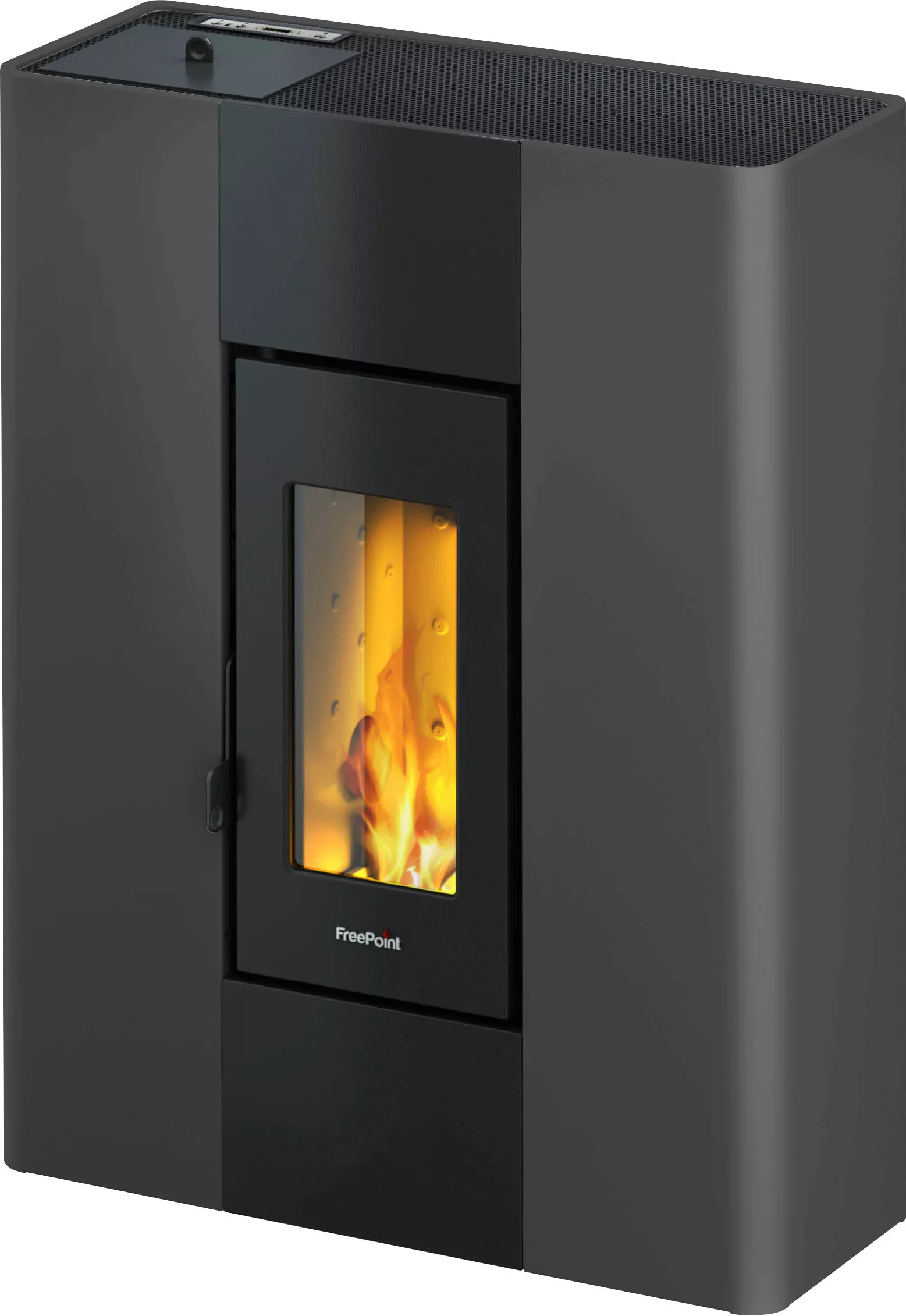 Freepoint Pelletofen Roxy Stahl Anthrazit 2,7-7 kW EEK: A+ günstig online kaufen