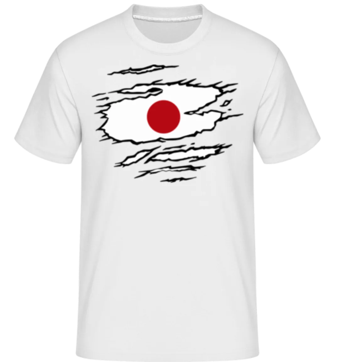 Ripped Flag Japan · Shirtinator Männer T-Shirt günstig online kaufen