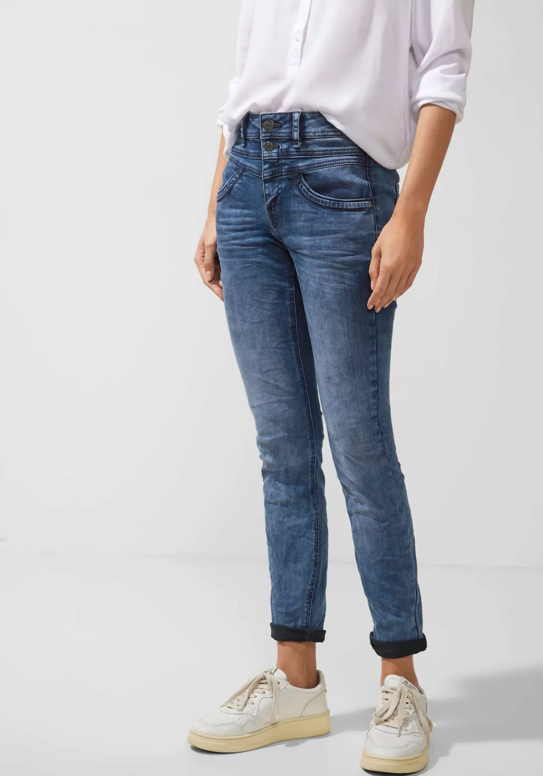 STREET ONE Slim-fit-Jeans im Style York günstig online kaufen