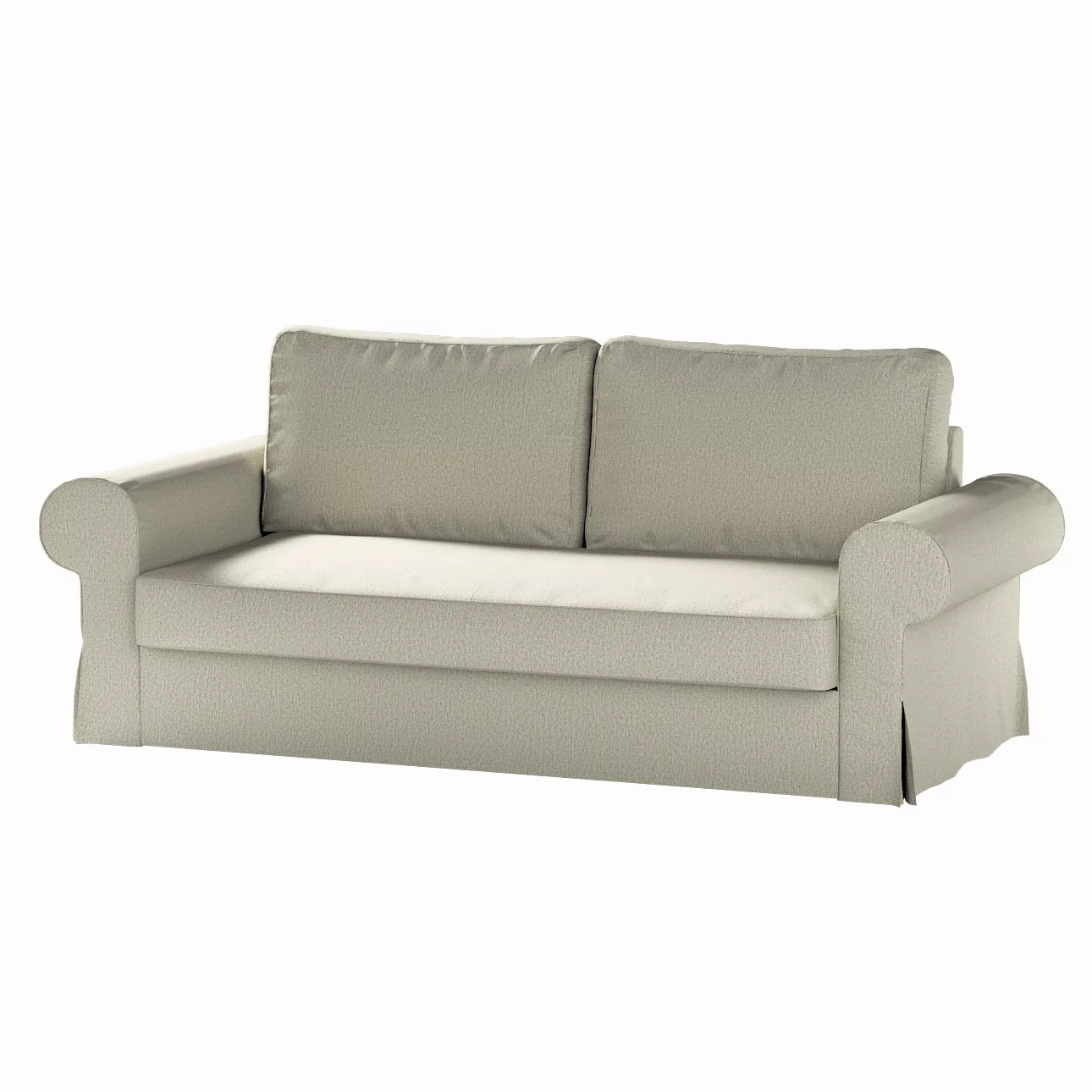 Bezug für Backabro 3-Sitzer Sofa ausklappbar, beige, Bezug für Backabro 3-S günstig online kaufen