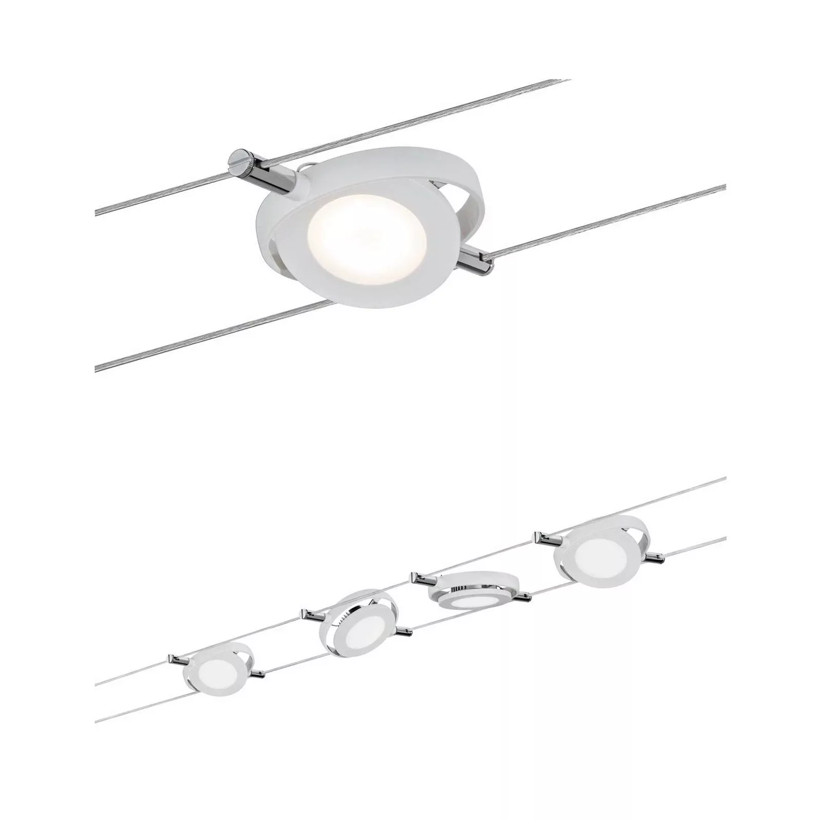 Paulmann RoundMac LED-Seilsystem, 6-flammig günstig online kaufen