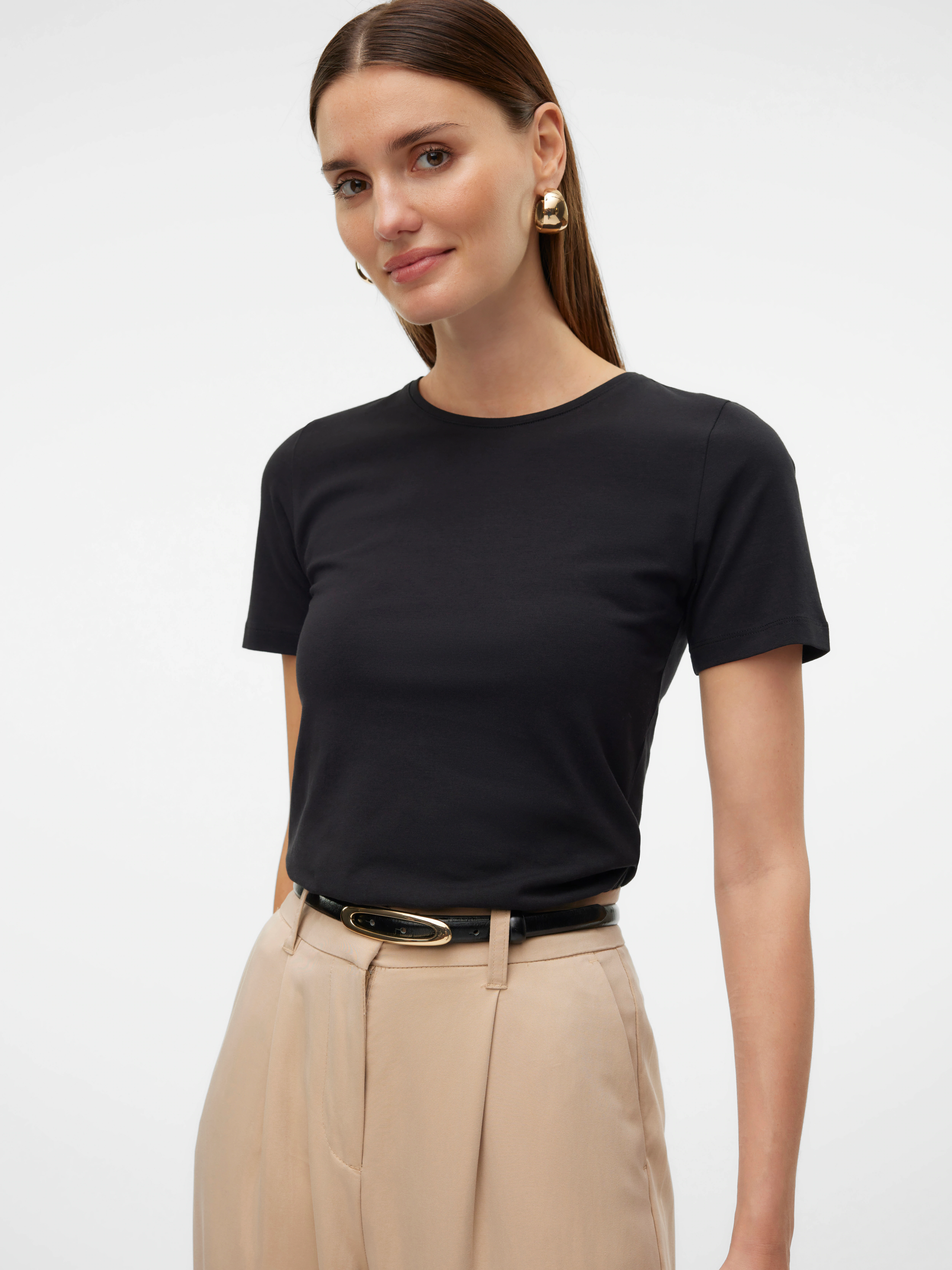 Vero Moda Kurzarmshirt "VMLULU SS TOP JRS GA NOOS" günstig online kaufen